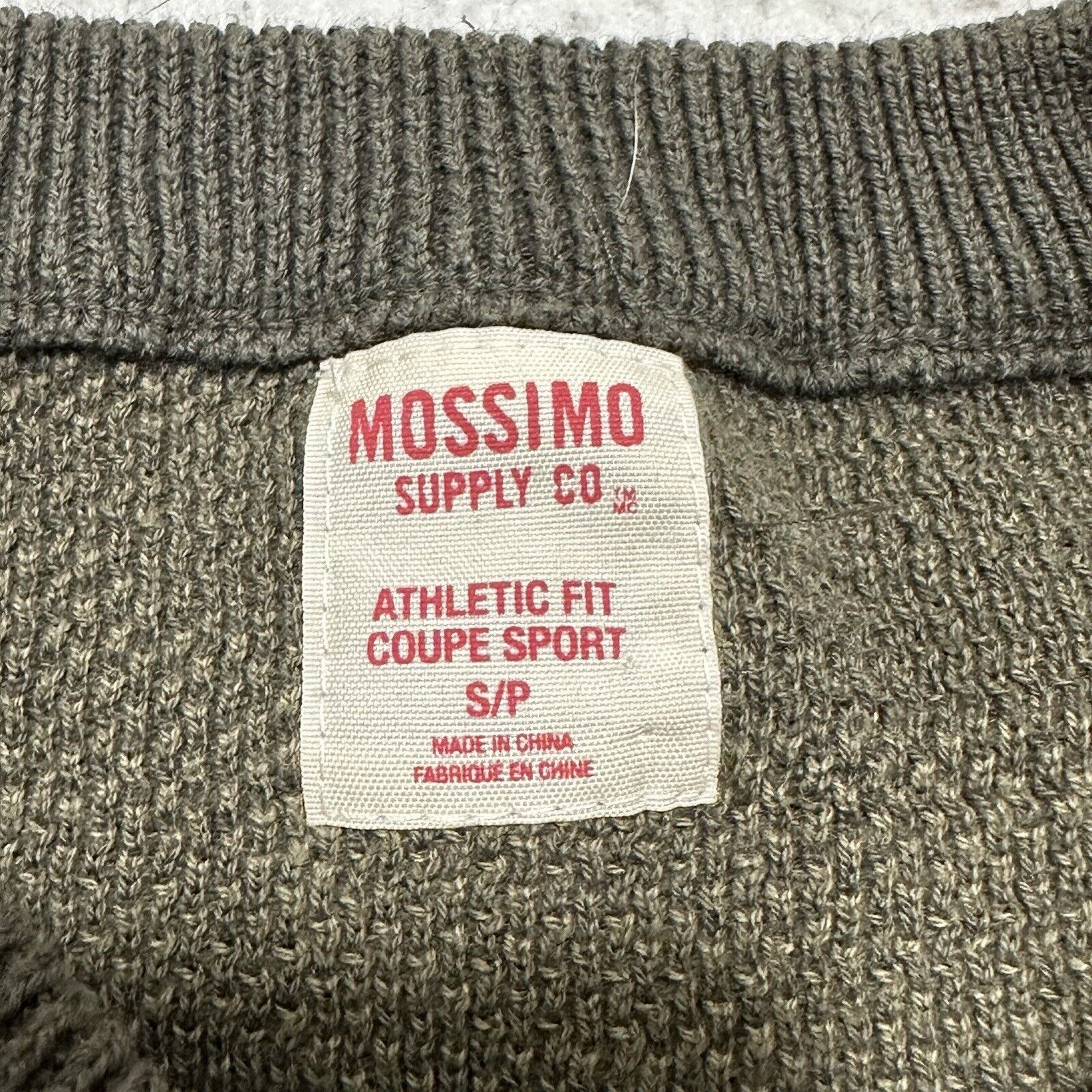 Mossimo Mossimo Small Green Camo Cotton Pullover Tight Knit Sweater Size US S / EU 44-46 / 1 - 3 Thumbnail