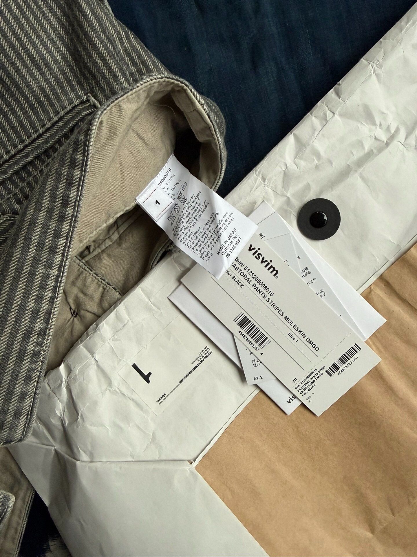 Visvim VISVIM 25AW Pastoral Striped Pants Size US 38 / EU 54 - 9 Thumbnail