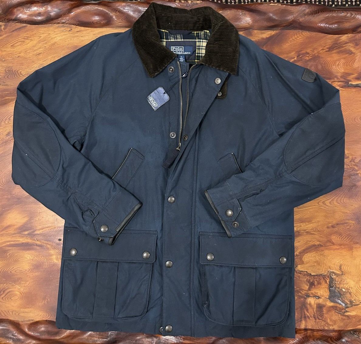 Polo Ralph Lauren Oilcloth Car Coat Size US M / EU 48-50 / 2 - 1 Thumbnail