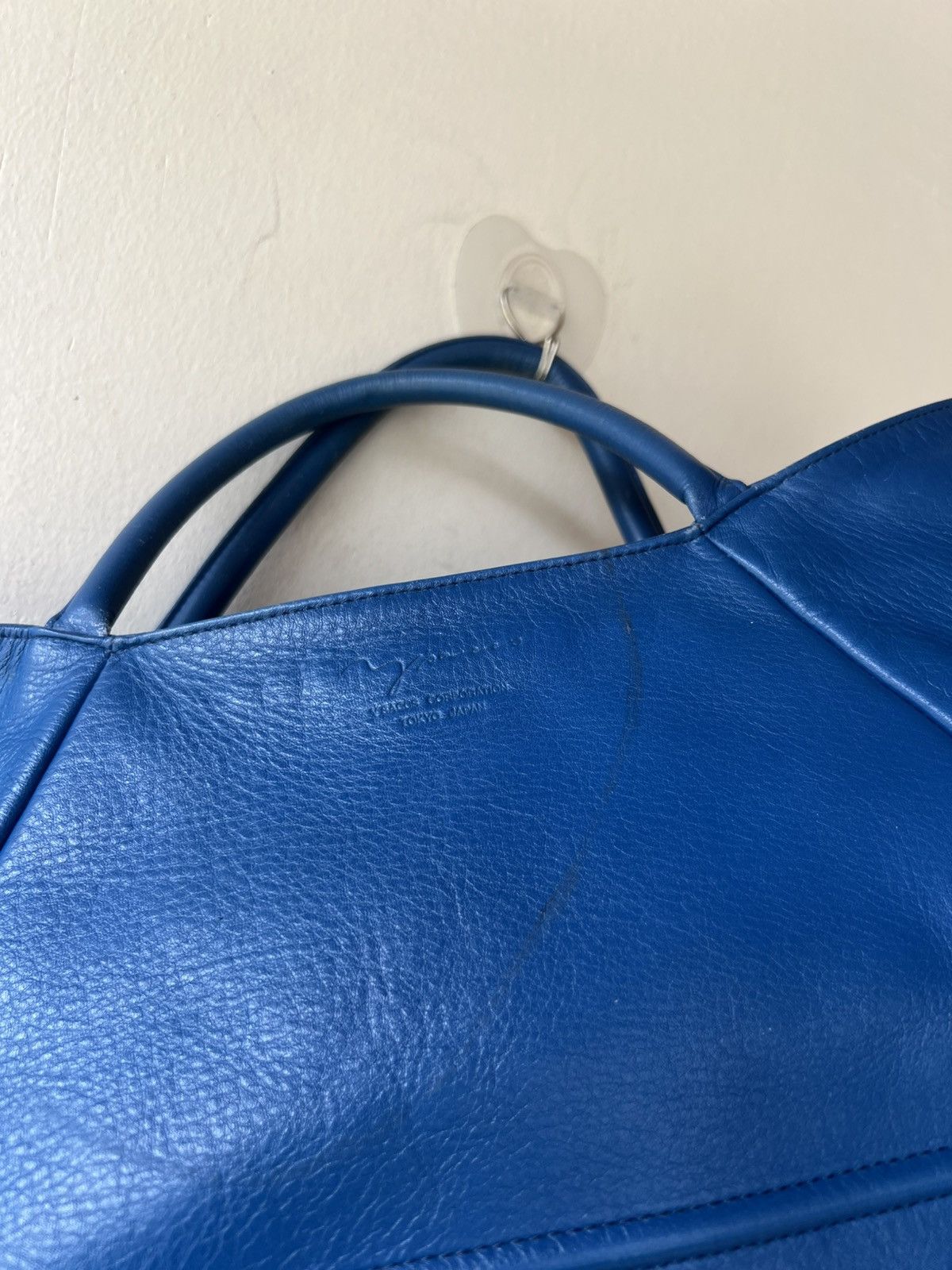 Leather Vintage 2000s Y2K Yohji Yamamoto Y’saccs All Leather Bag Size ONE SIZE - 18 Thumbnail
