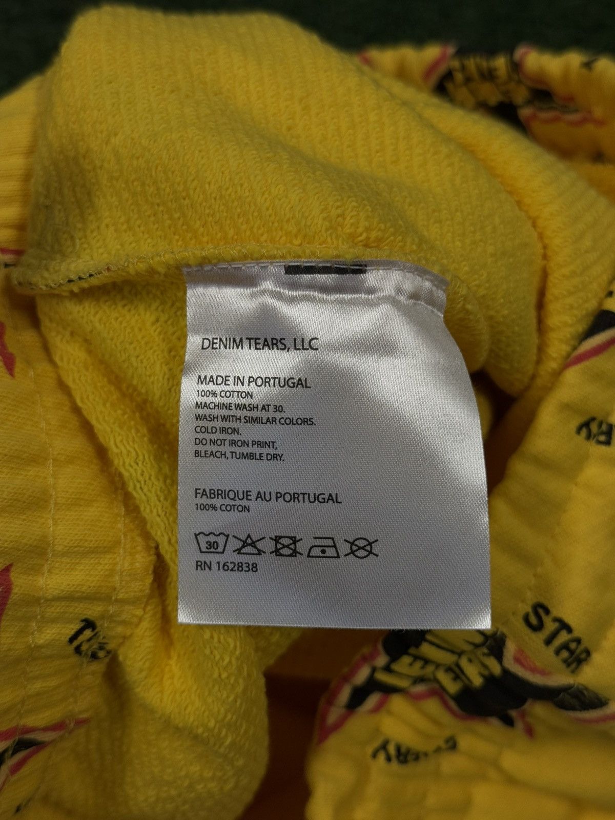 DENIM TEARS Denim Tears Yellow Sweatpants Size M (NEW) Size US 32 / EU 48 - 8 Thumbnail