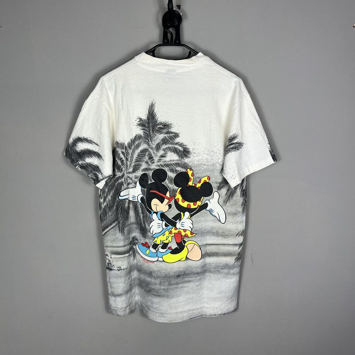 Disney 90’s Mickey Mouse Disney Florida aop funny print t-shirt tee Size US M / EU 48-50 / 2 - 2 Thumbnail
