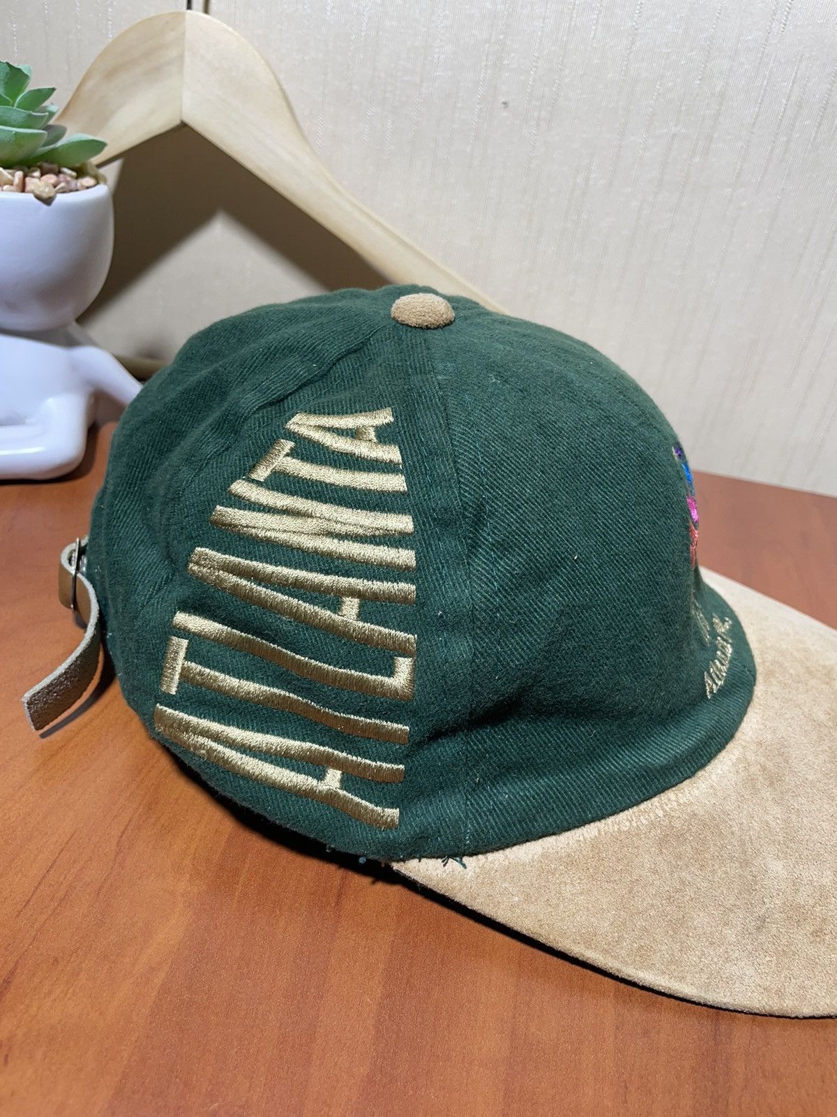 USA Olympics × Vintage Atlanta 1996 vintage streetwear cap Size ONE SIZE - 4 Thumbnail