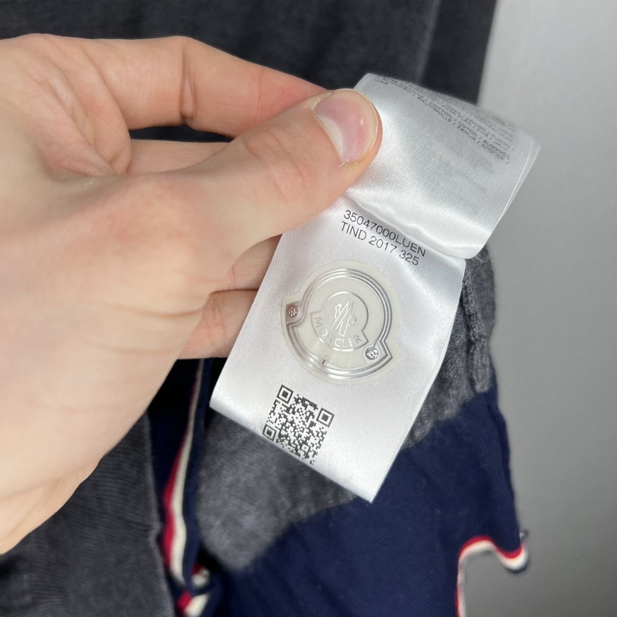 Moncler Moncler Maglione Tricot Girocollo 3M Patch Logo Wool Sweater Size US M / EU 48-50 / 2 - 9 Thumbnail