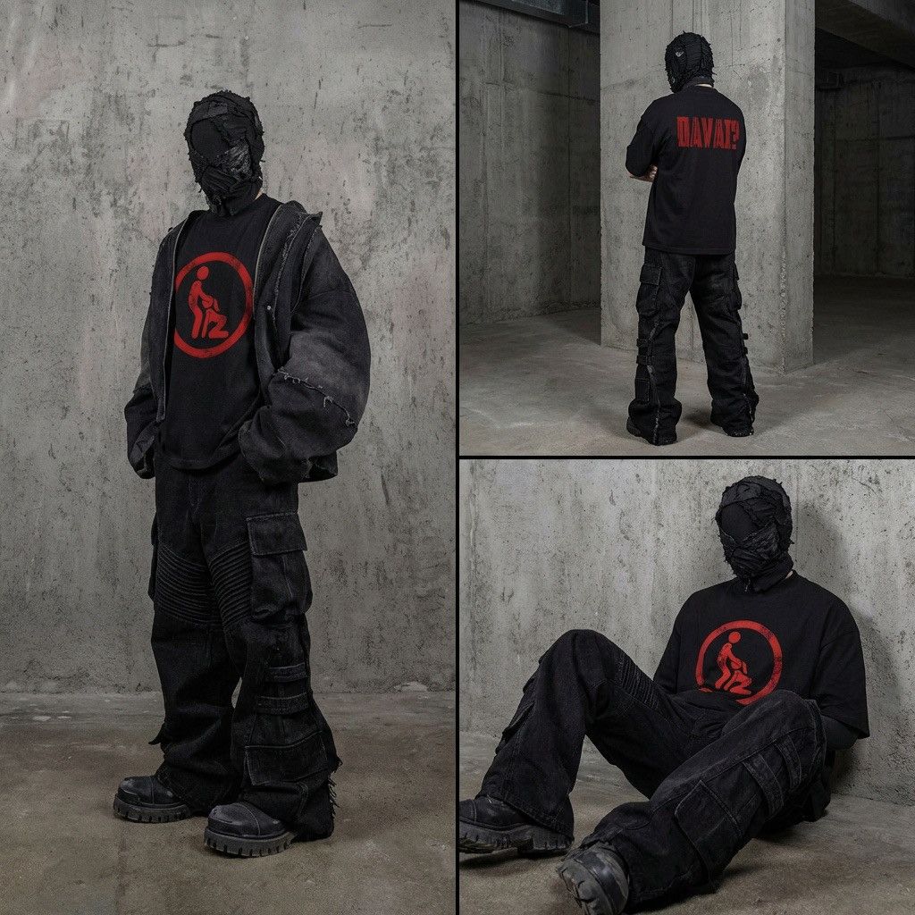 Other T-Shirts ,,DAVAI?” Size US L / EU 52-54 / 3 - 7 Thumbnail