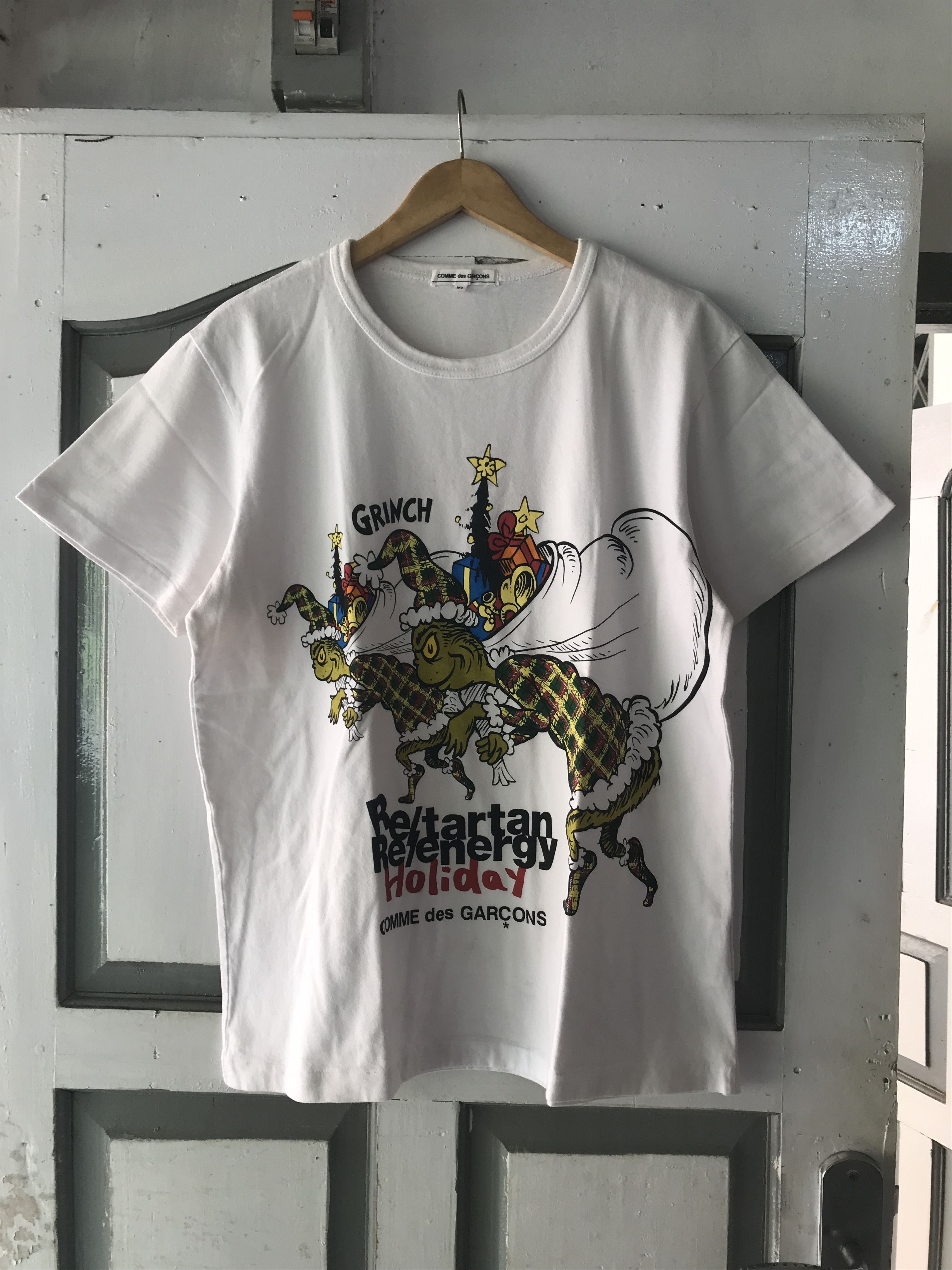 COMME des GARÇONS GRINCH T-Shirt M Authentic Comme des Garçons Play Grinch Dr. Seuss Shirt
