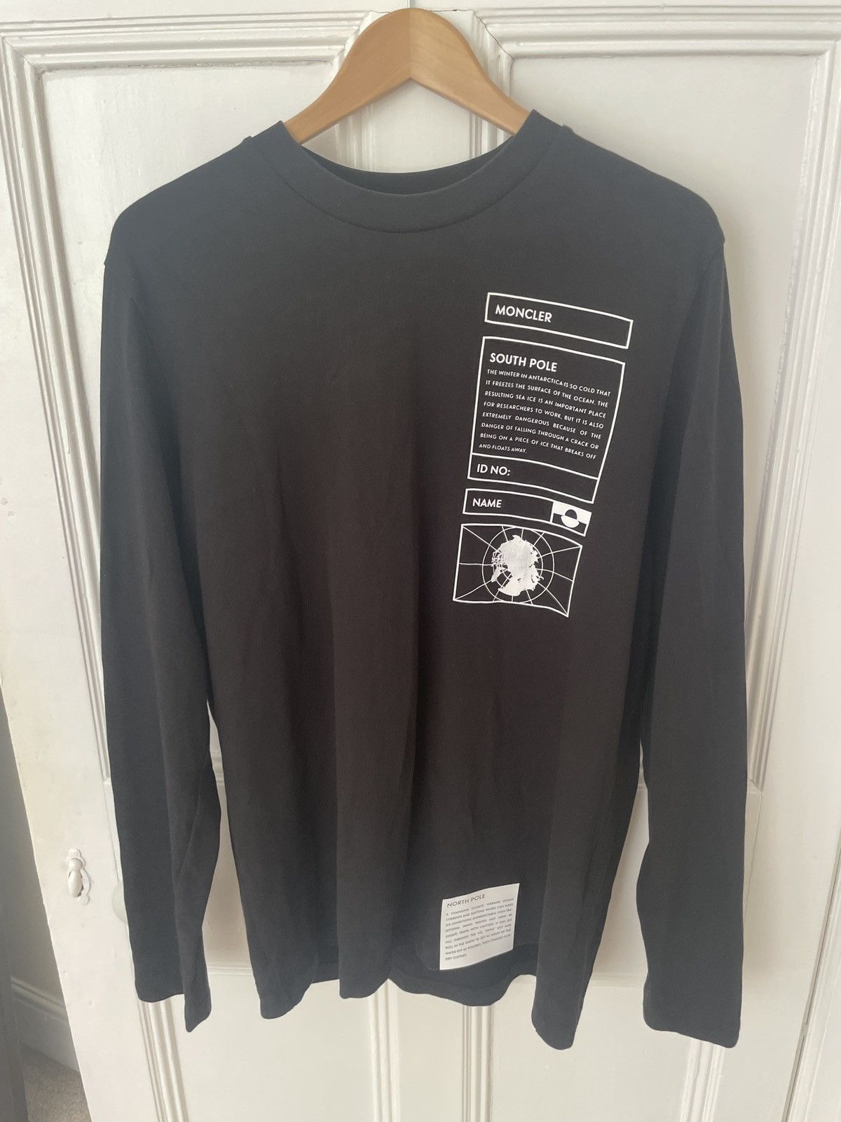 Moncler Moncler Long Sleeve South Pole Tee Size US M / EU 48-50 / 2 - 1 Thumbnail