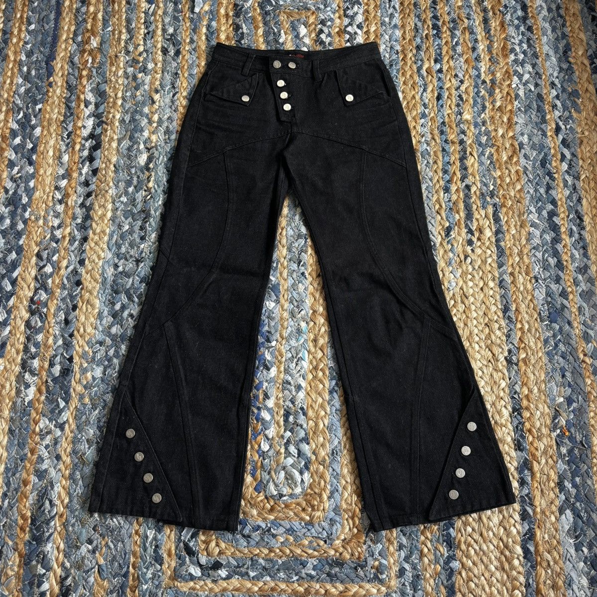 Other Corruptkid flared black jeans Size US 28 / EU 44 - 1 Thumbnail