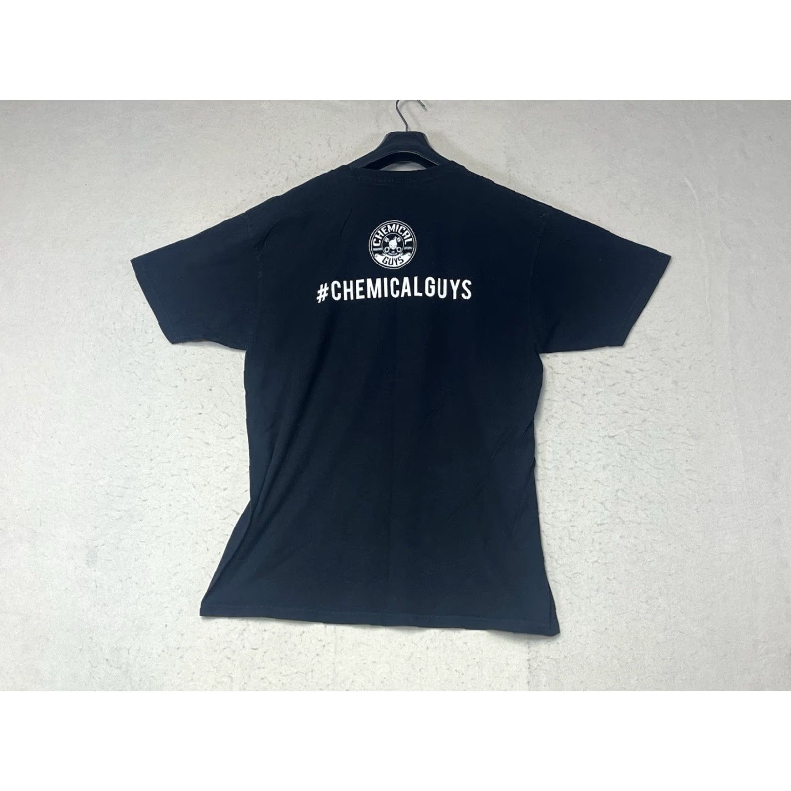 Logo 7 Chemical Guys Black Tee Shirt Drip Logo Crewneck Short Sleeve Men's Size L Black Cotton Logo T-Shirt Men Regular Crew Neck Short Sleeve Size US L / EU 52-54 / 3 - 2 Thumbnail