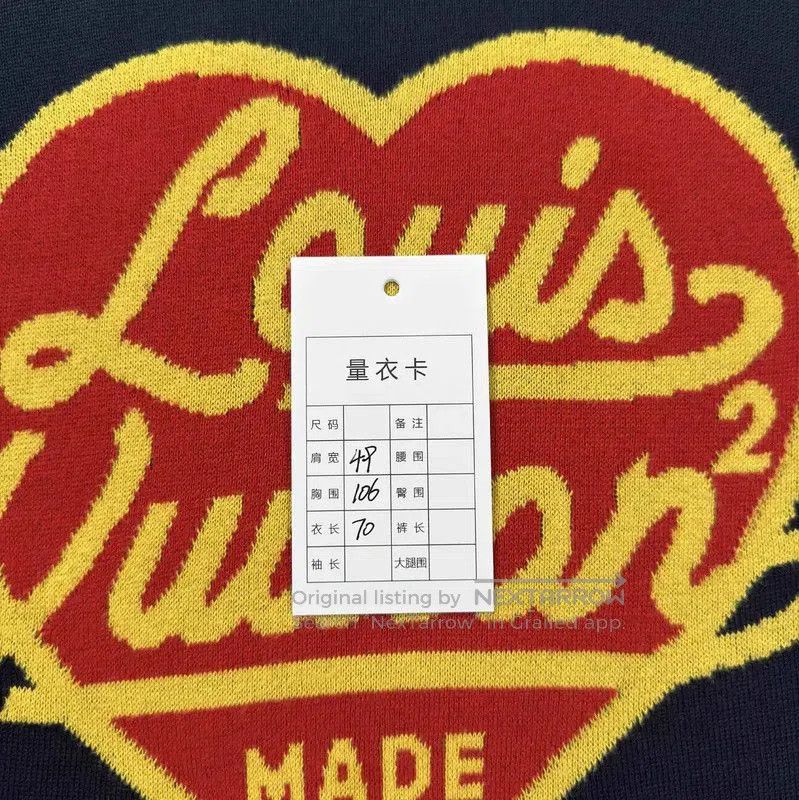 Louis Vuitton Louis Vuitton Men's Navy Cotton T-Shirt . Size US M / EU 48-50 / 2 - 5 Thumbnail