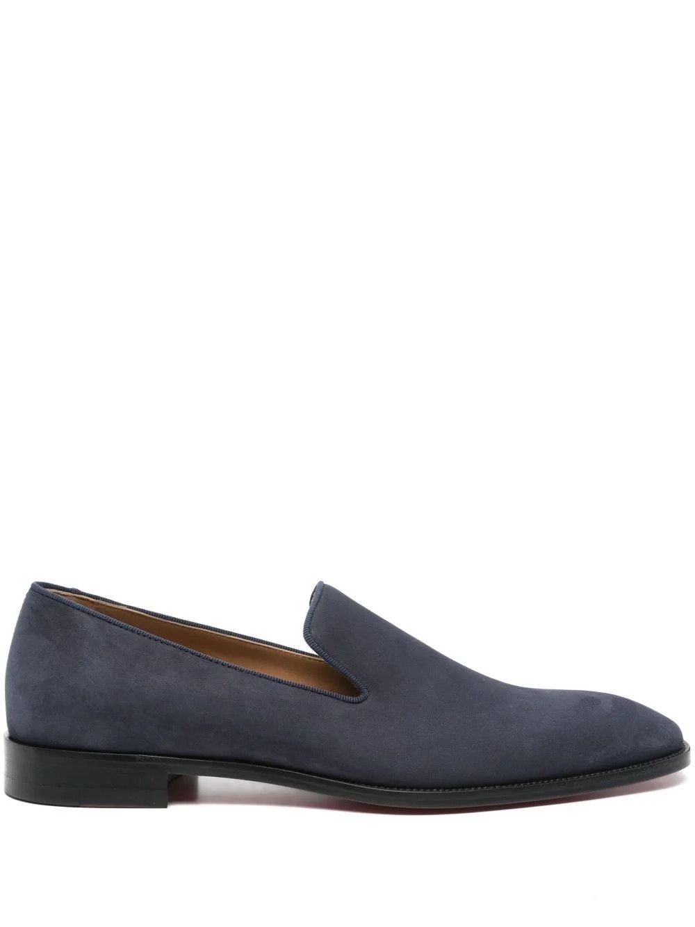 Christian Louboutin o1h1sh10226 Suede Loafers in Blue Size US 8 / EU 41 - 1 Thumbnail