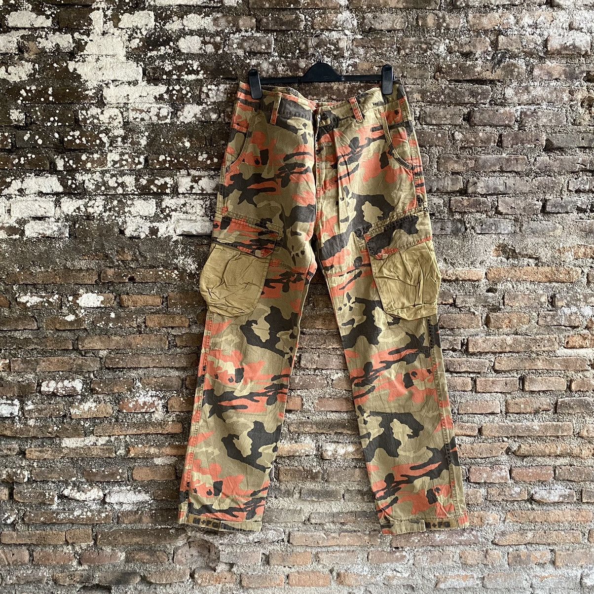 Marithe Francois Girbaud Urban Camo Cargo Pants