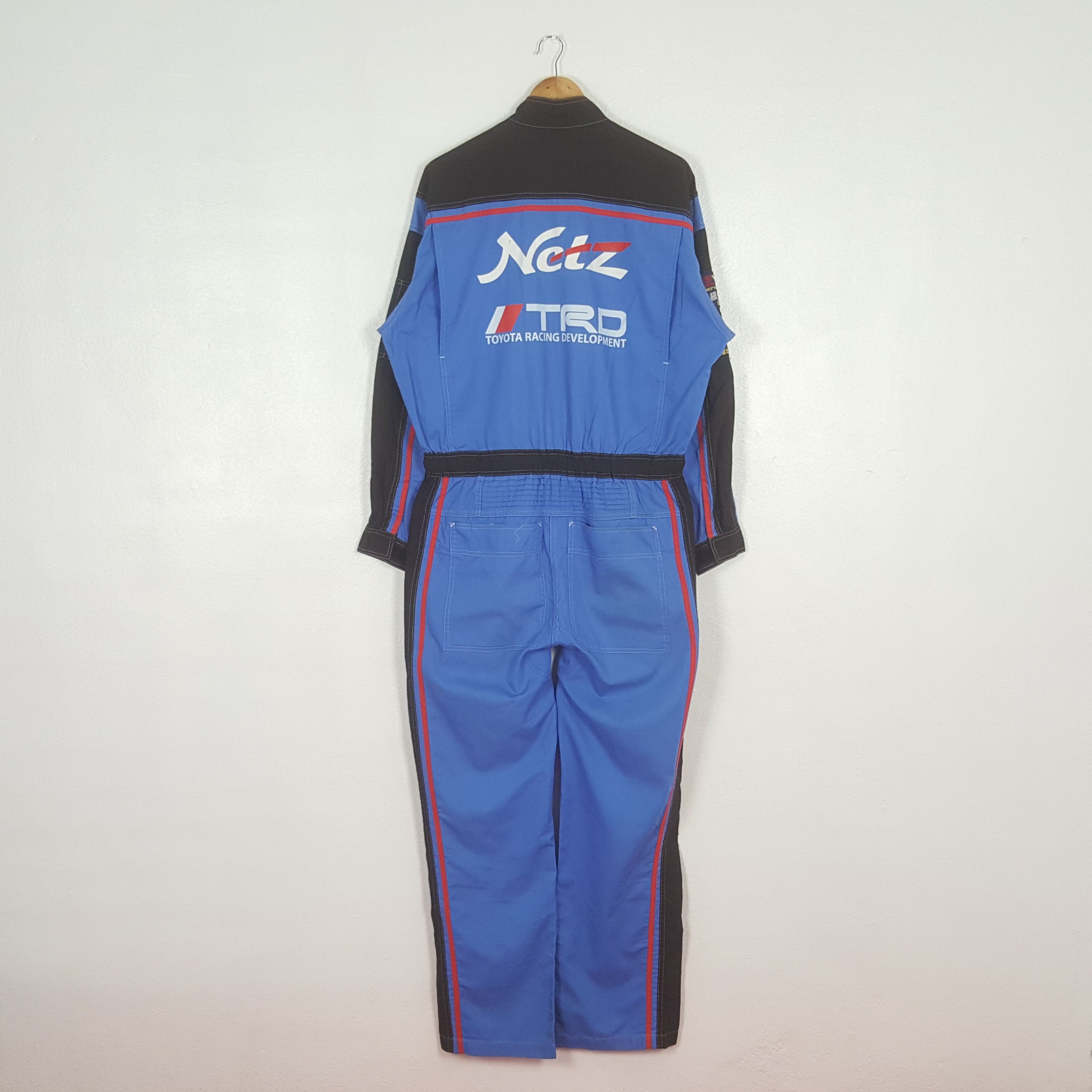 Japanese Brand Vintage Toyota Racing Development Coverall Jacket C306N16 Size US L / EU 52-54 / 3 - 1 Thumbnail