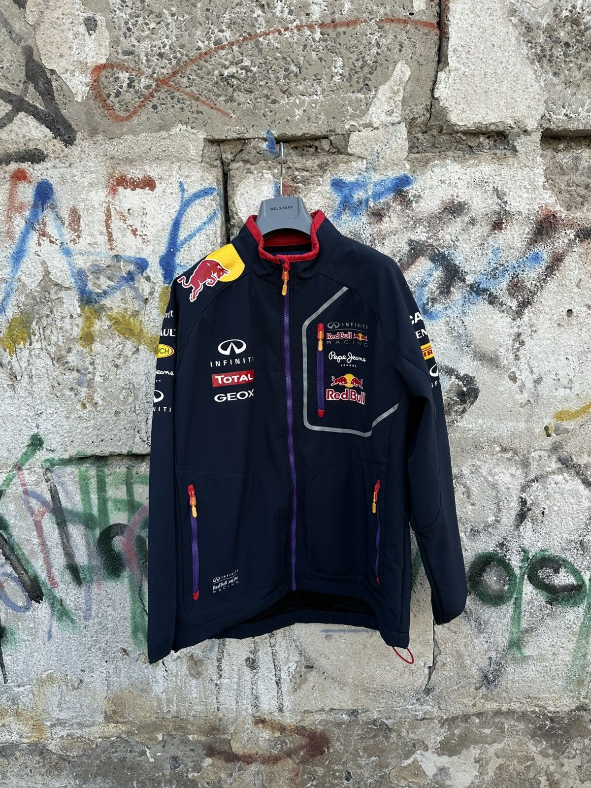 Pepe Jeans Pepe Jeans Red Bull Racing Formula Firelli Jacket Softshell Size US XXL / EU 58 / 5 - 1 Thumbnail