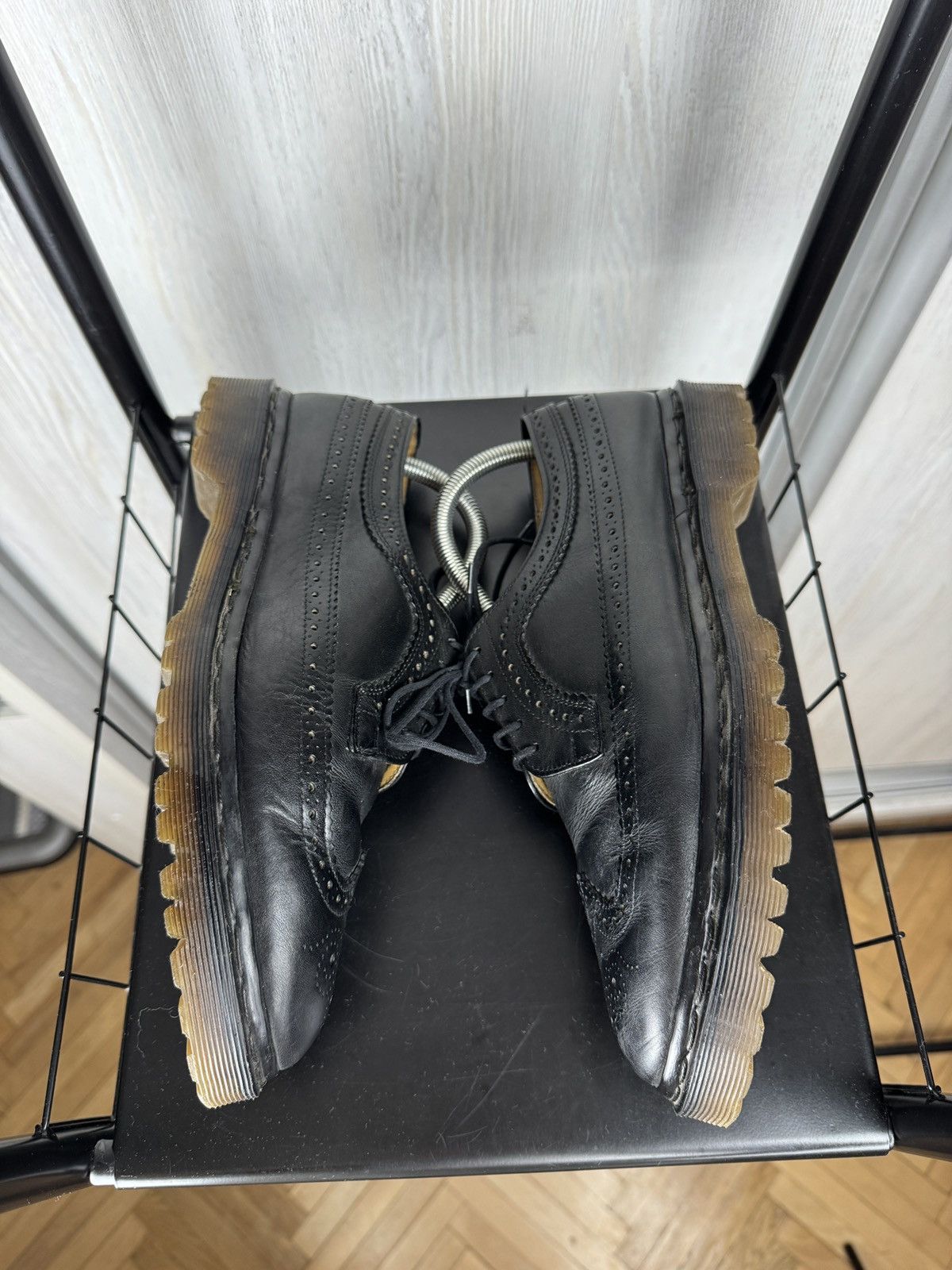 Dr. Martens Dr. Martens Leather Brogue Wingtip Oxfords England shoes Size US 10 / EU 43 - 8 Thumbnail