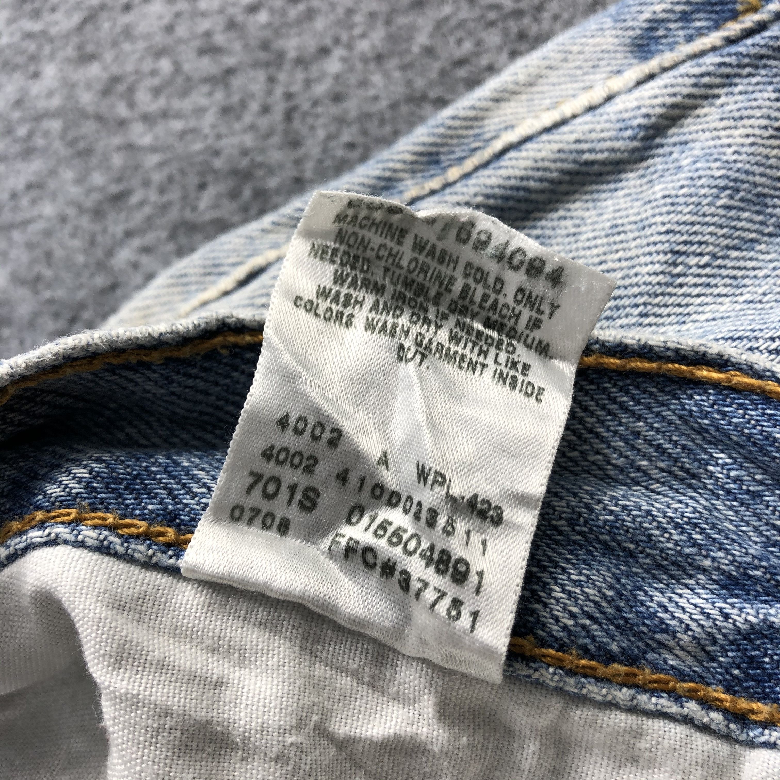 Levi's × Vintage Vintage Levis Jeans Lot 550-JM974 Size US 44 / EU 60 - 10 Thumbnail