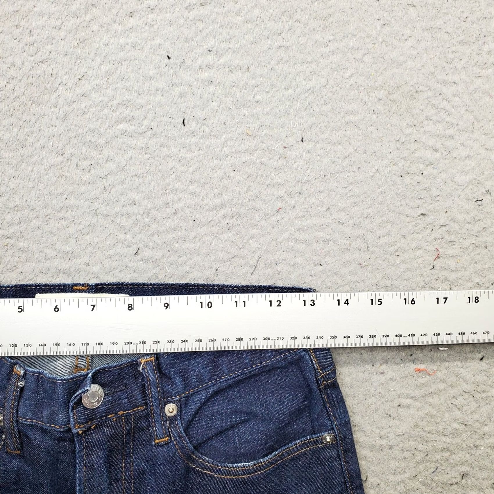 Gap Gap 1969 Skinny Jeans Womens 28 Blue Denim Stretch Flat Front Streetwear Jeans Size 28" / US 6 / IT 42 - 6 Thumbnail
