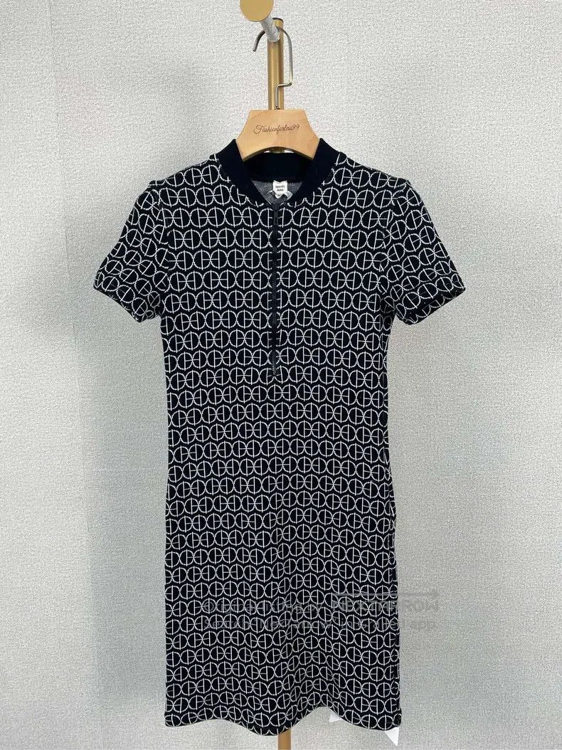 Hermes Hermes Knit All-Over Printed Dress Size XXS / US 00 / IT 34 - 1 Thumbnail