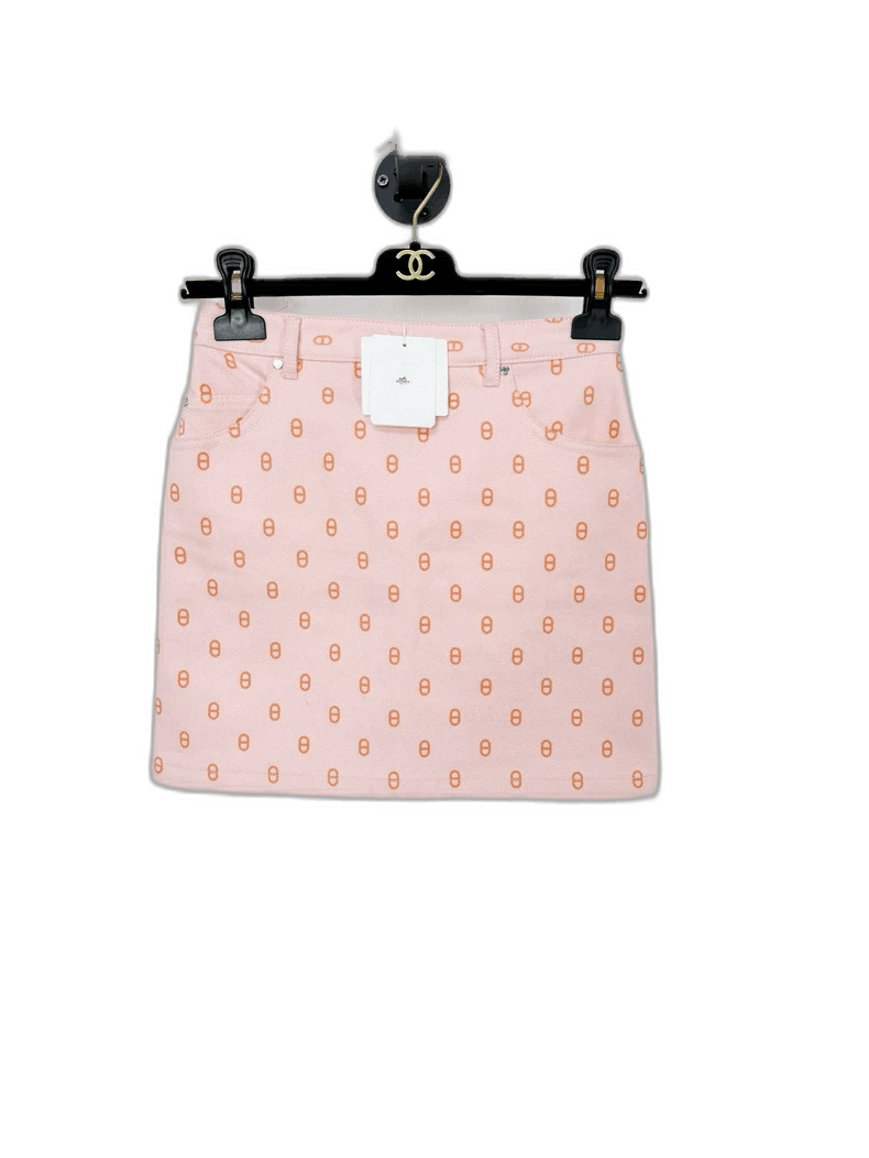 Hermes Hermes Pink Skirt with Tags Size 34" / US 12 / IT 48 - 1 Thumbnail