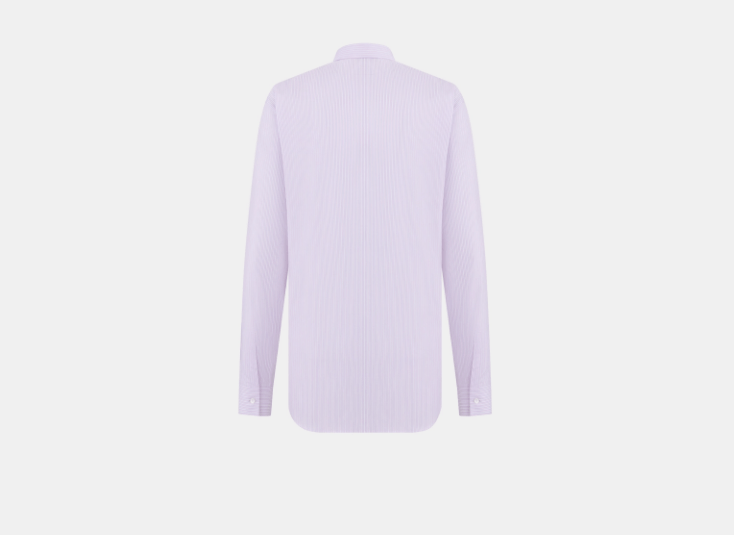 Dior o1w1db10525 483C57 Bobby Shirt in White/Pink Size US M / EU 48-50 / 2 - 2 Thumbnail