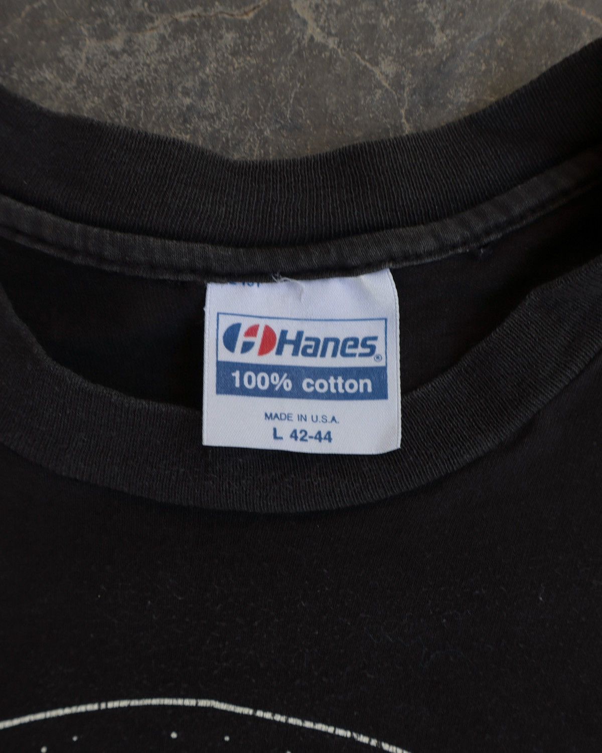 Band Tees Vintage 70s 80s Blue Oyster Cult Hanes USA Black Tee Large L Size US L / EU 52-54 / 3 - 5 Thumbnail