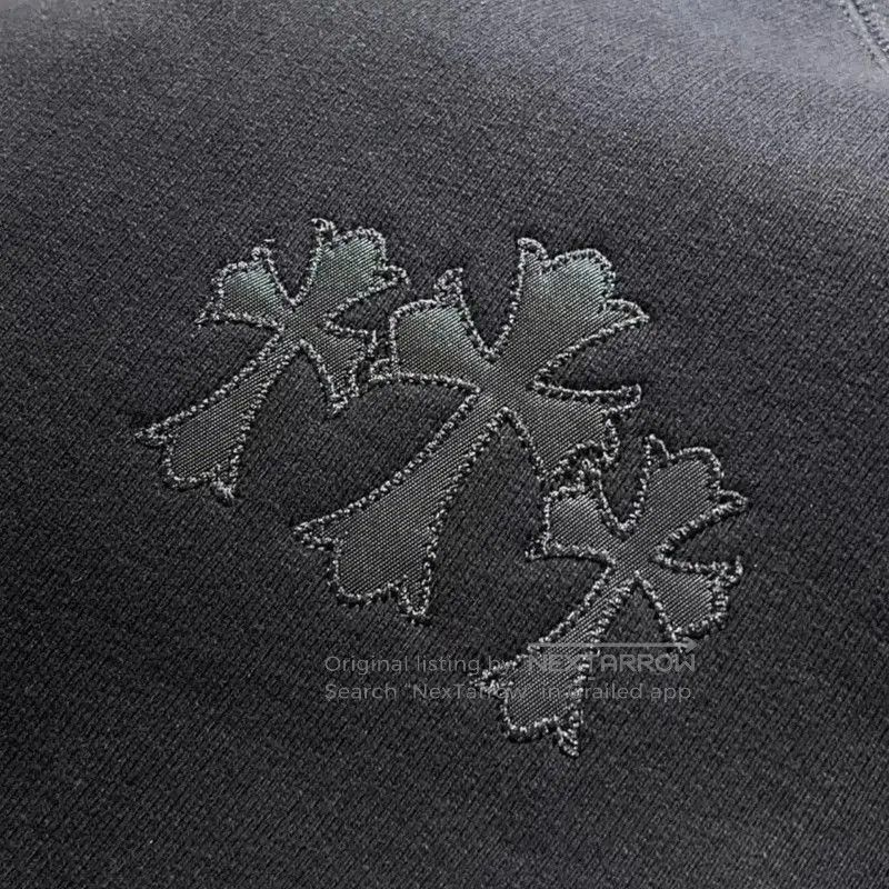 Chrome Hearts Chrome Hearts Black Cotton Logo Sweatshirt L . Size US L / EU 52-54 / 3 - 3 Thumbnail