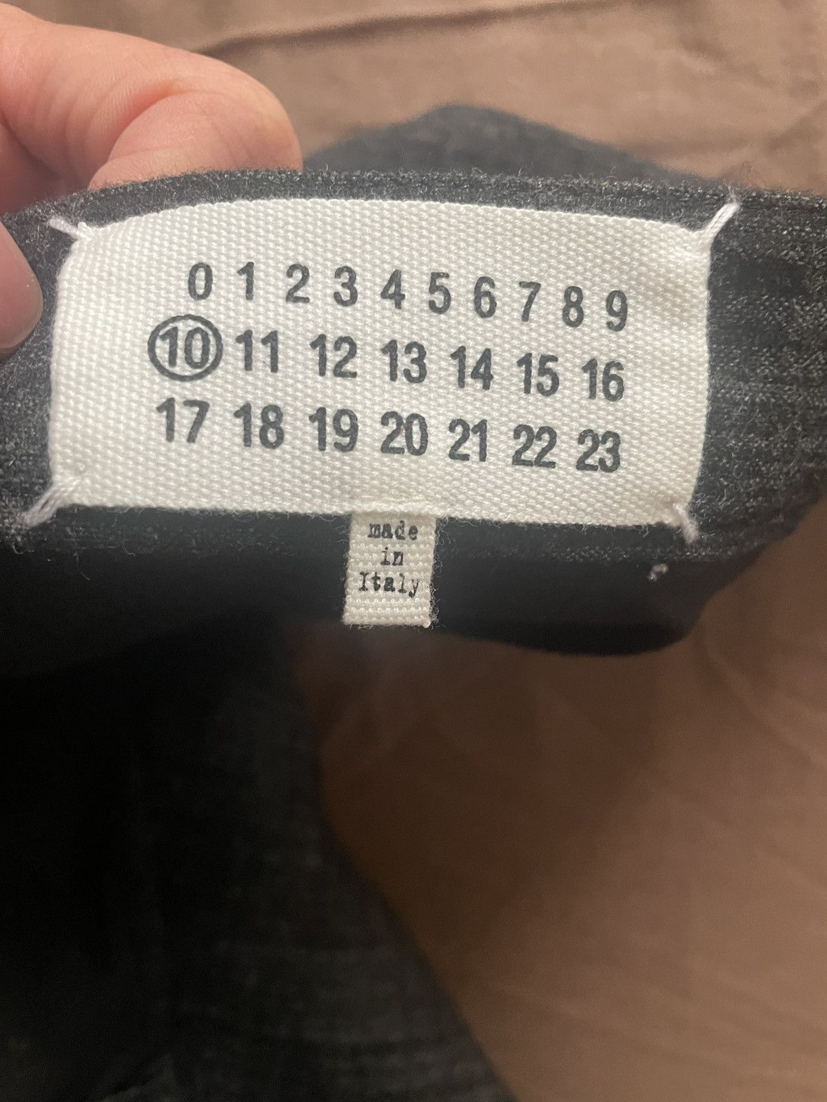 Maison Margiela Margiela Dark Grey Pattern Wool Suit 46 Size 46S - 9 Thumbnail
