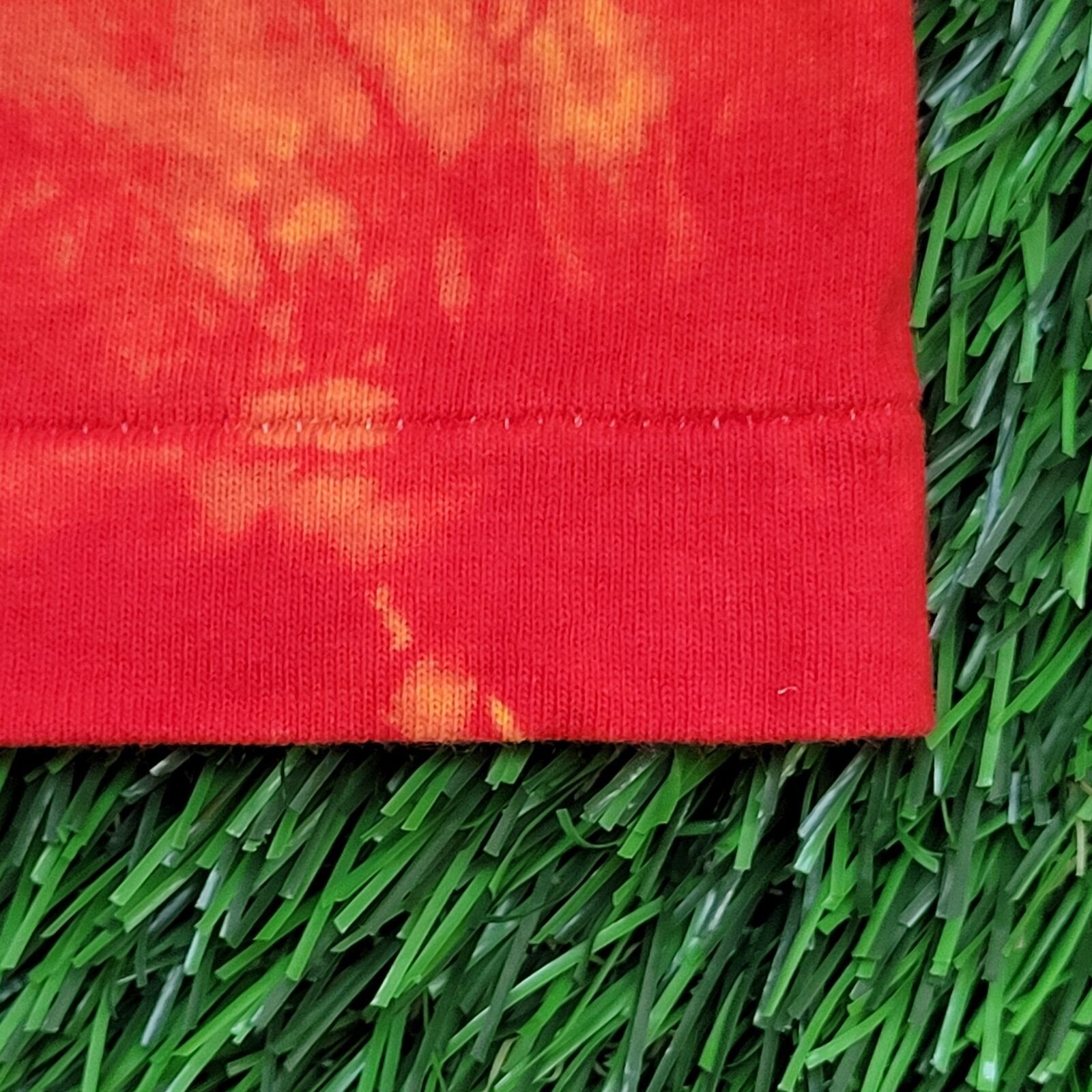 Vintage Vintage 90s Alore Shirt Medium 20x25 Red Orange Size US M / EU 48-50 / 2 - 12 Thumbnail