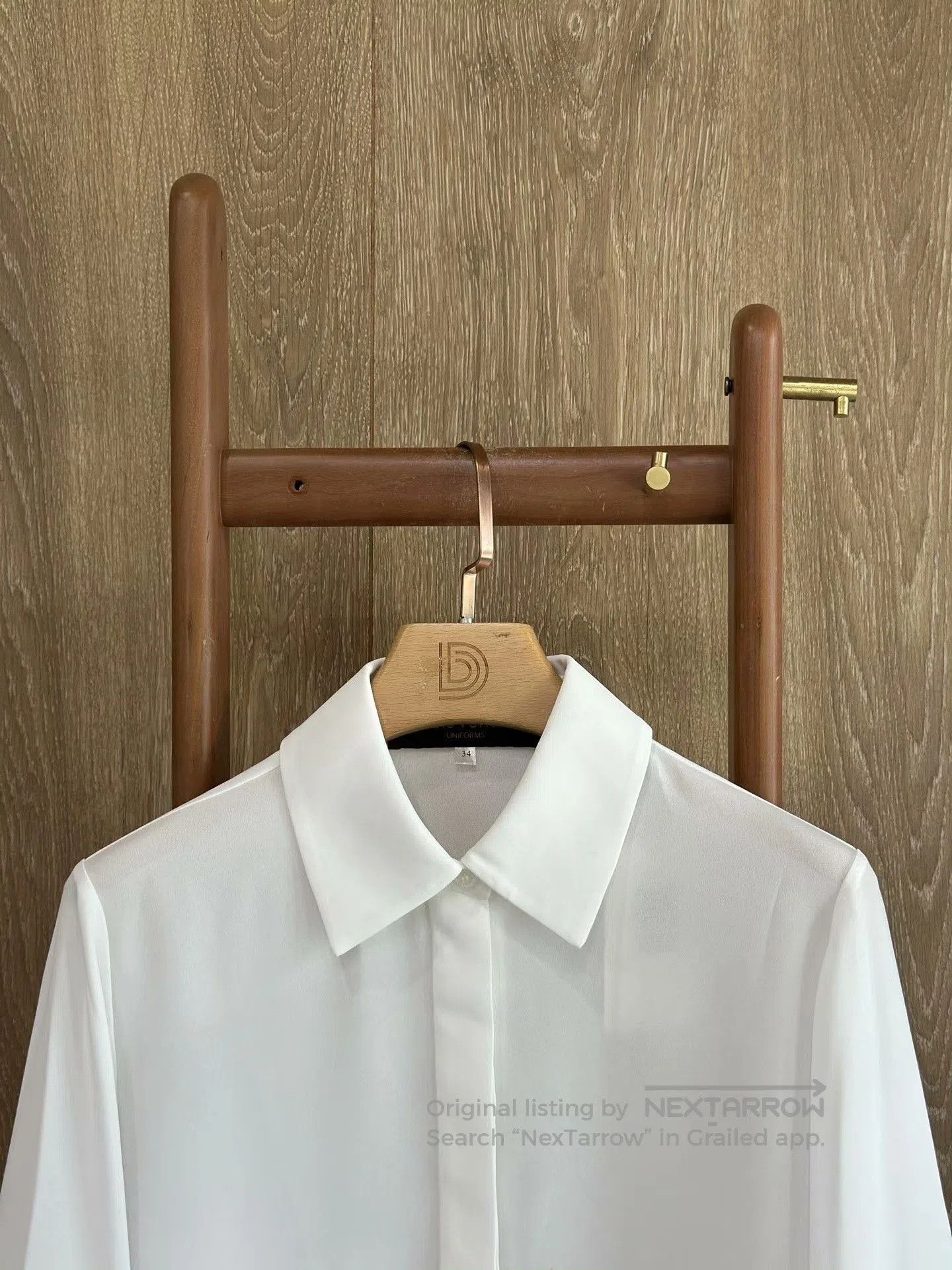 Louis Vuitton LV White Casual Shirt (No Tags). Size M / US 6-8 / IT 42-44 - 4 Thumbnail