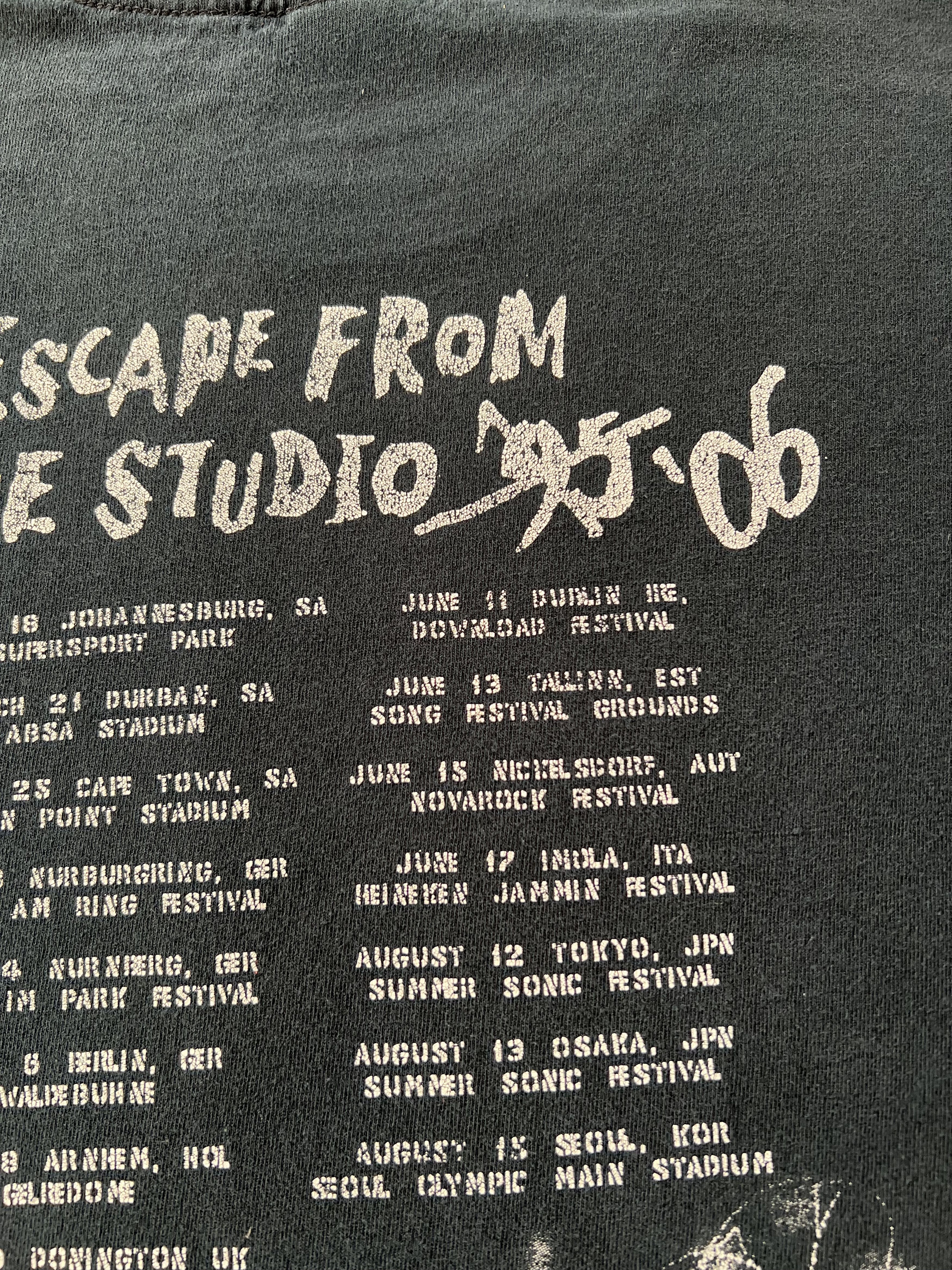 Band Tees Vintage 2006 Metallica Escape From the Studio 06 T-shirt Size US XL / EU 56 / 4 - 16 Thumbnail