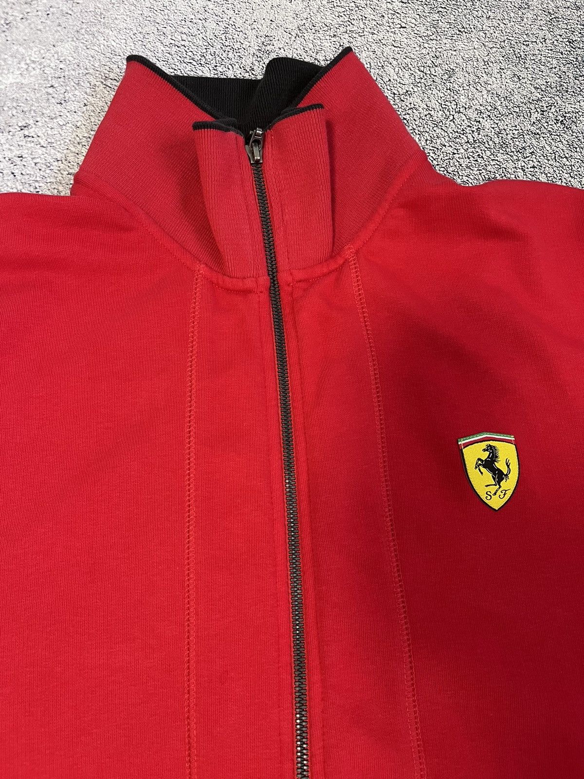 Ferrari Ferrari Men’s Hoodie Full Zipper Vintage Scuderia Official Size US XXL / EU 58 / 5 - 16 Thumbnail