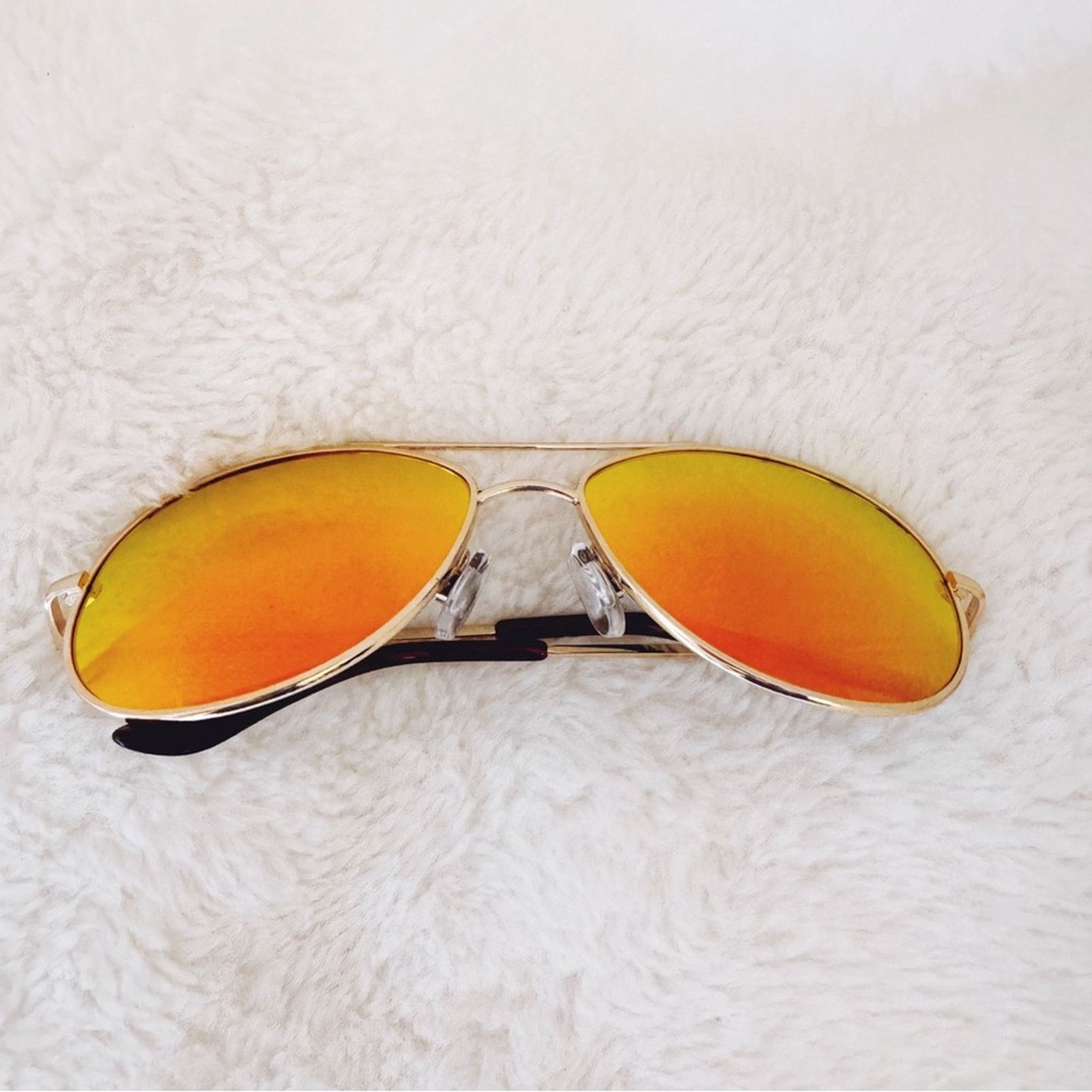 Other Jace Orange Polarized Classic Aviator Sunglasses Size ONE SIZE - 1 Thumbnail