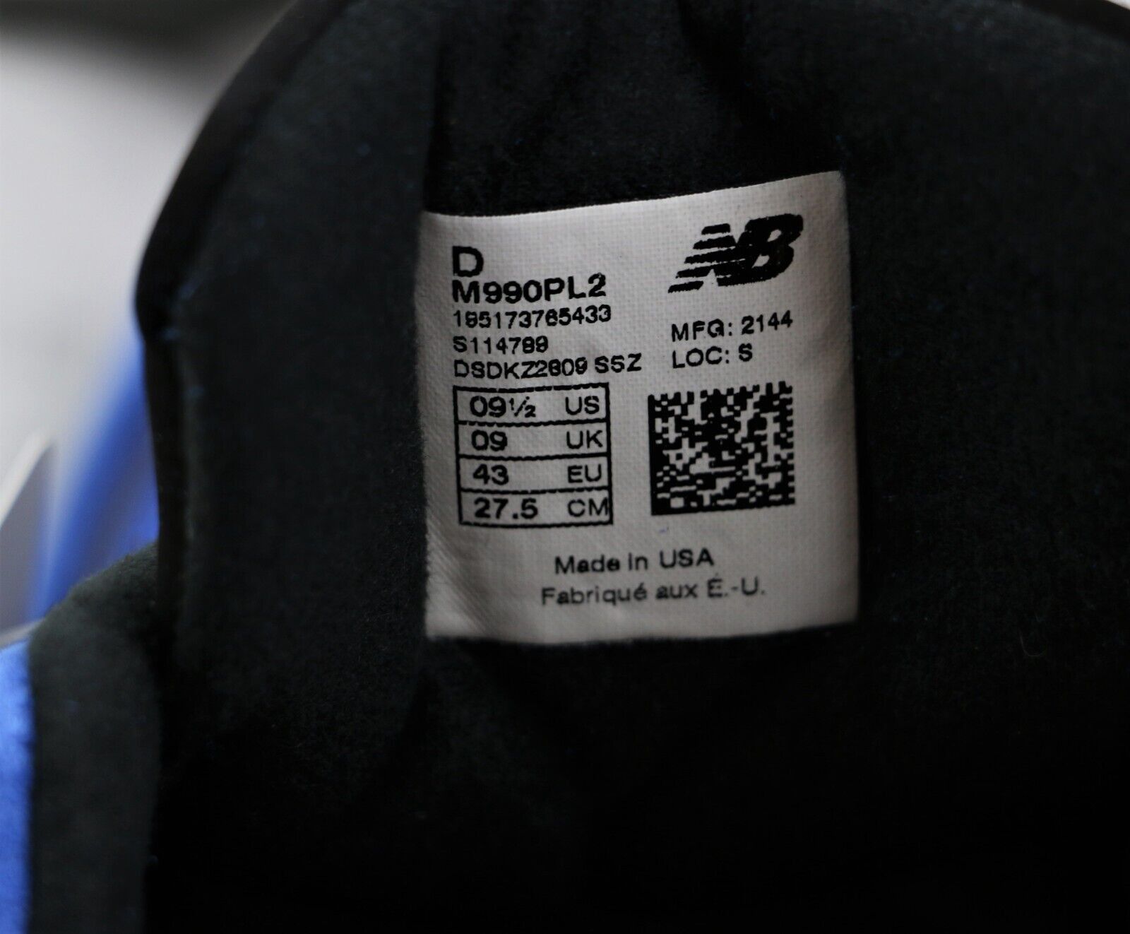 New Balance New Balance Made in USA 990v2 Shoes 3M Thinsulate Men's Size US 9.5 / EU 42-43 - 11 Thumbnail