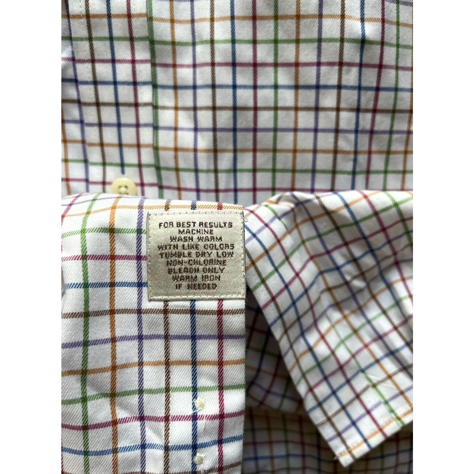 Peter Millar Peter Millar Multicolor Striped Button-Down Shirt XL Men’s Casual Classic Pocket Shirt Size US XL / EU 56 / 4 - 6 Thumbnail