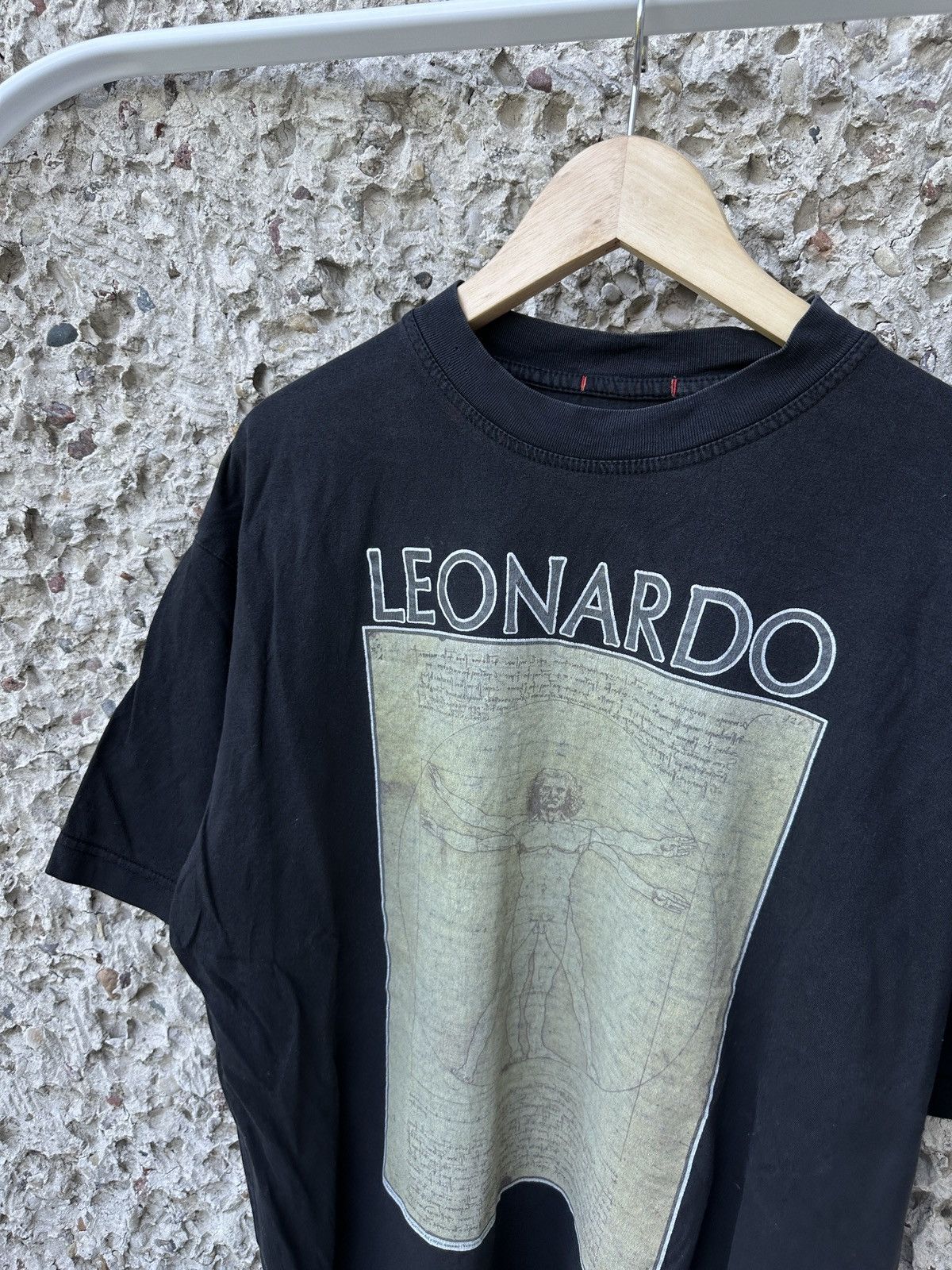 Vintage Vintage faded Leonardo da Vinci 90s tee t-shirt Size US XL / EU 56 / 4 - 7 Thumbnail