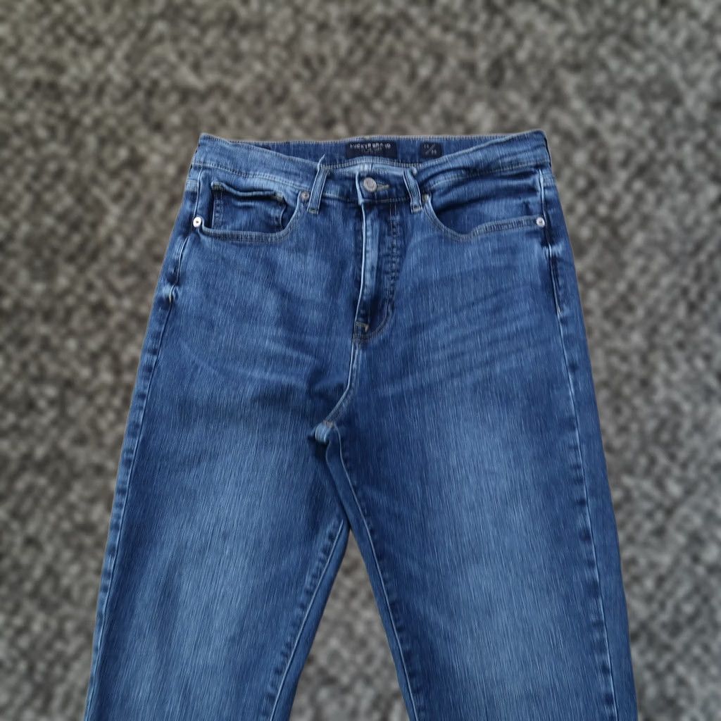 Lucky Brand Lucky Brand High Rise Flare Jeans Women's 10 Blue Denim Stretch Size 32" / US 10 / IT 46 - 1 Thumbnail