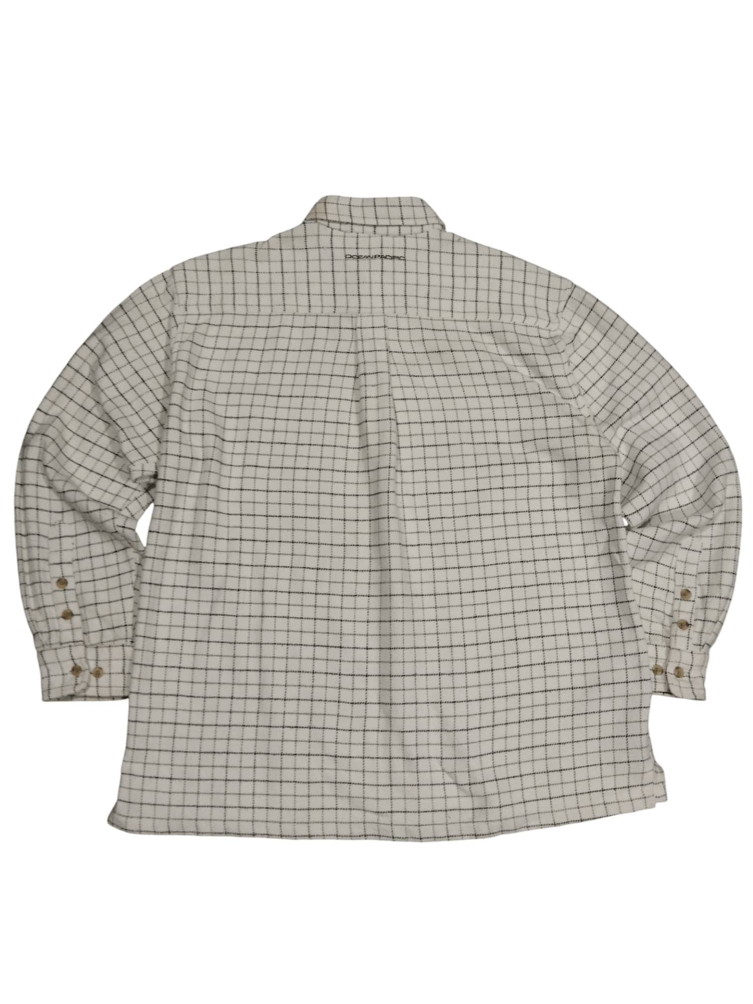 Ocean Pacific Ocean Pacific Long Sleeve Grid Shirt Size US L / EU 52-54 / 3 - 2 Thumbnail
