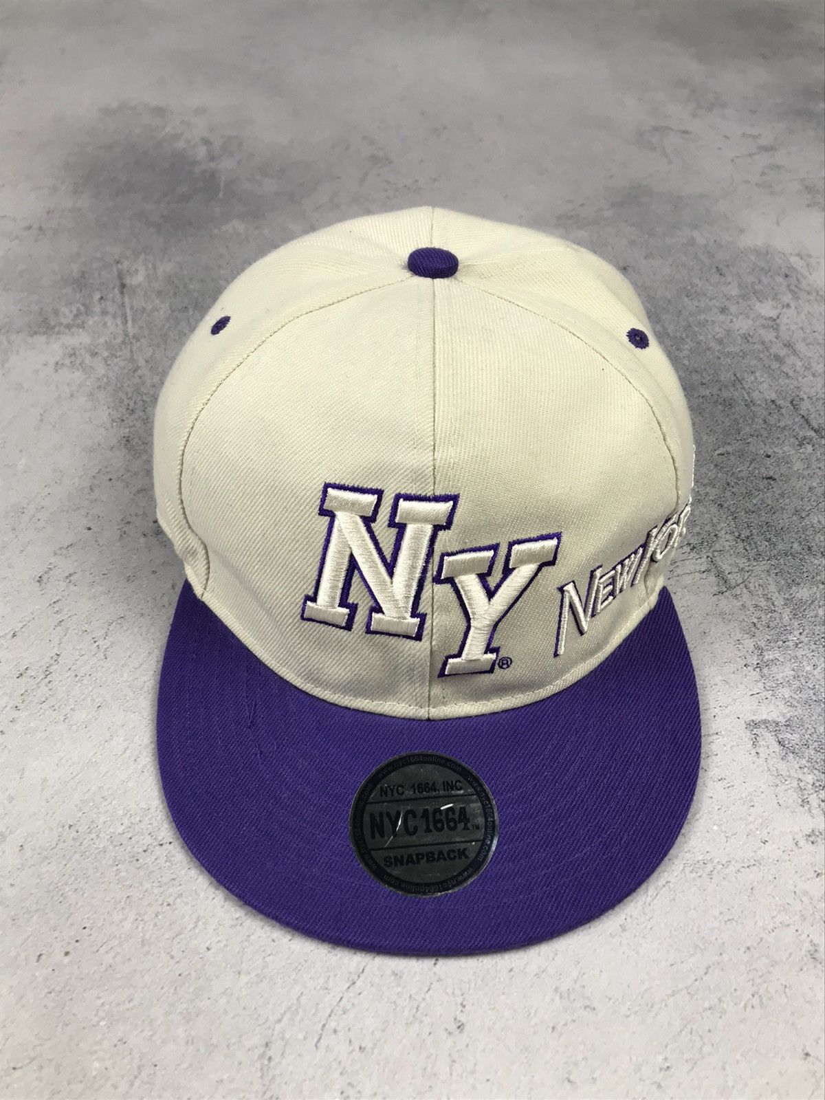 Vintage Vintage New York City 1664 Snapback Hat Cap Size ONE SIZE - 2 Thumbnail