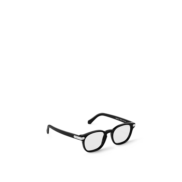 Louis Vuitton LV Signature Square Round Anti-Blue Light Glasses Size ONE SIZE - 3 Thumbnail