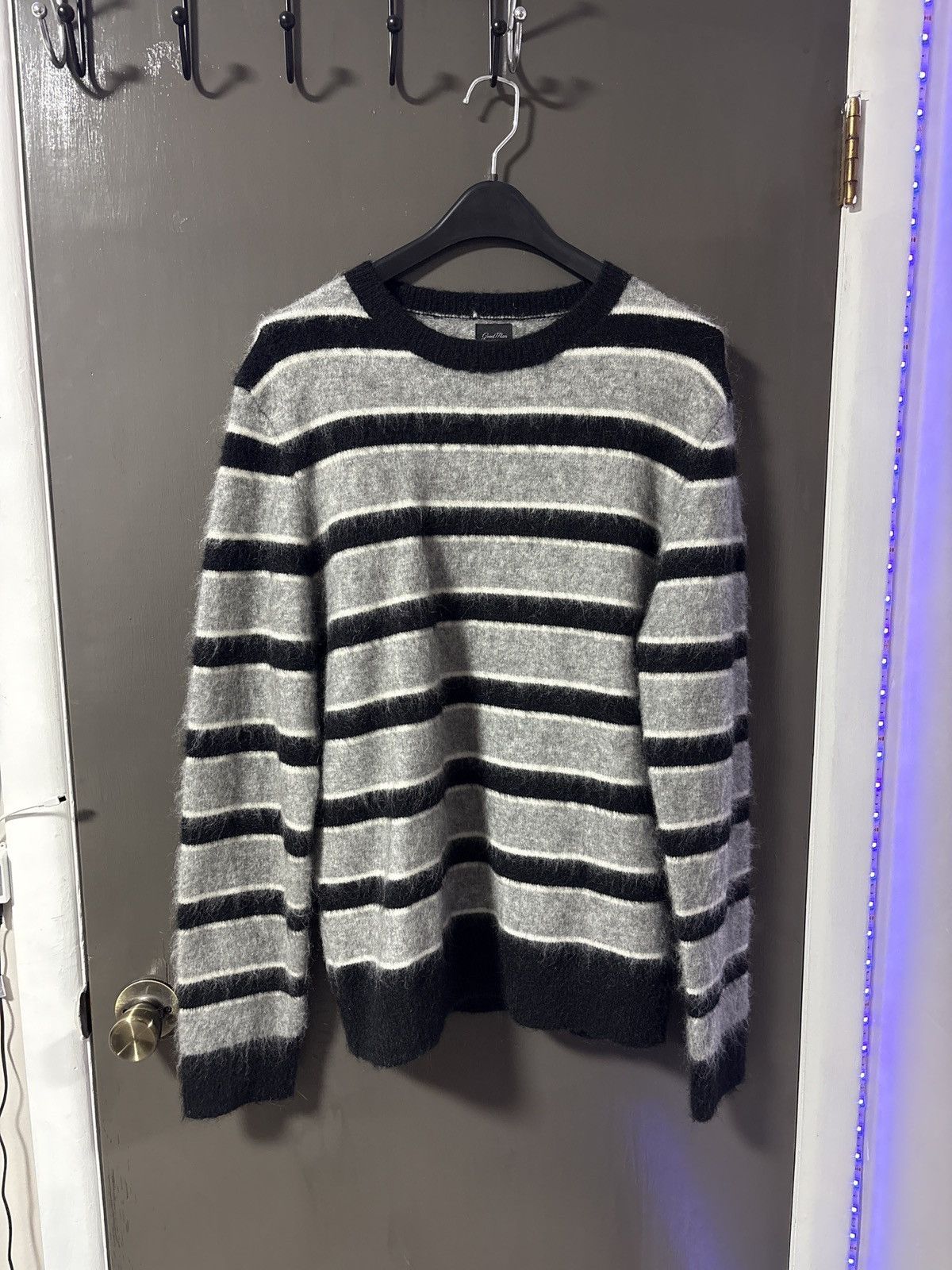 Good Man Brand goodman stripe sweatshirt Size US L / EU 52-54 / 3 - 1 Thumbnail