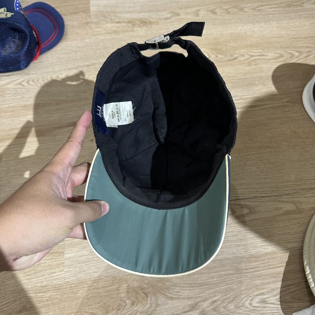 Alfred Dunhill Vintage 90’s Dunhill Links Italy Adjustable Hat Size ONE SIZE - 5 Thumbnail