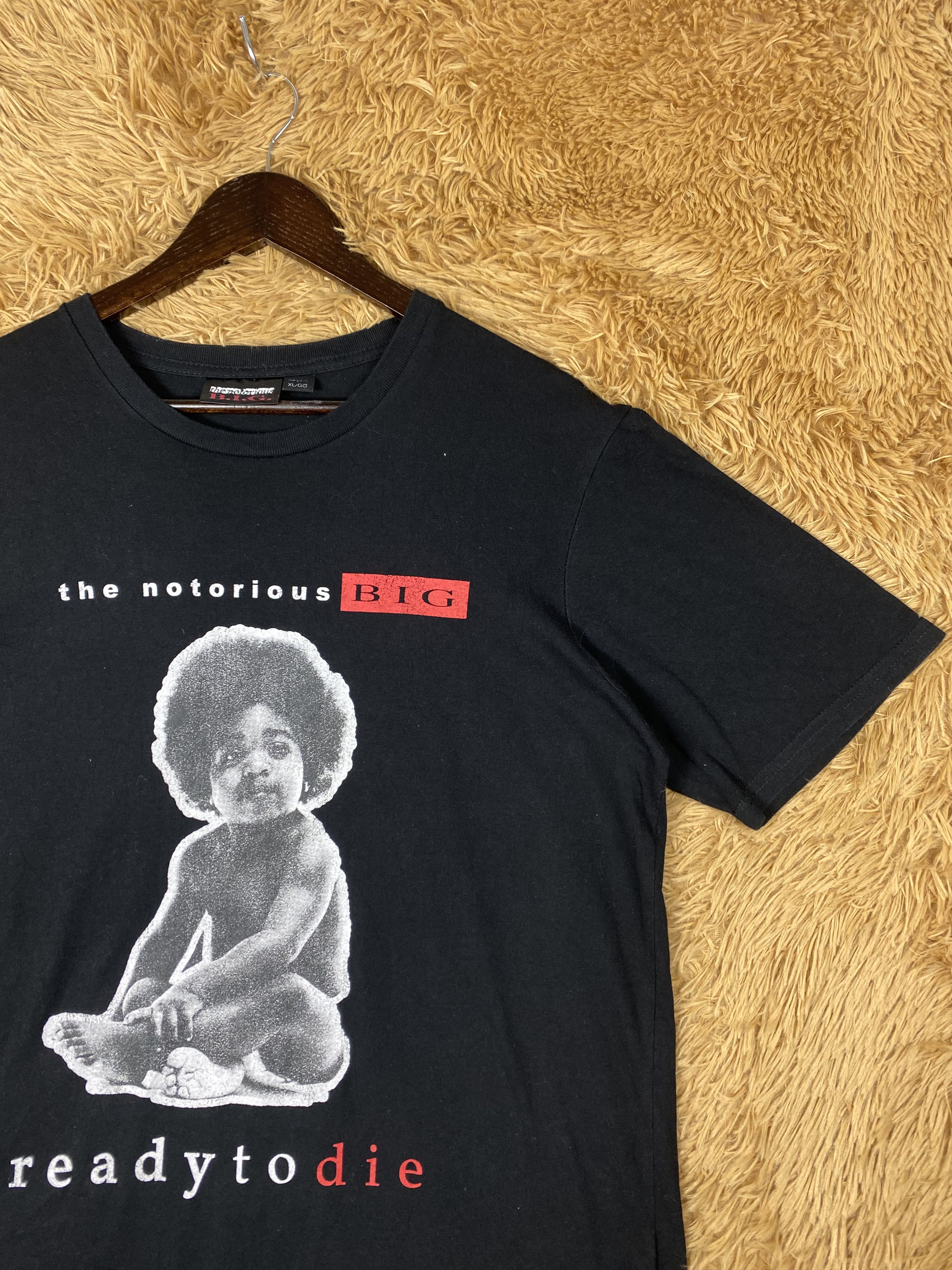 Band Tees Vintage The Notorious Big Hip Hop Short Sleeve T-Shirts Size US XL / EU 56 / 4 - 3 Thumbnail