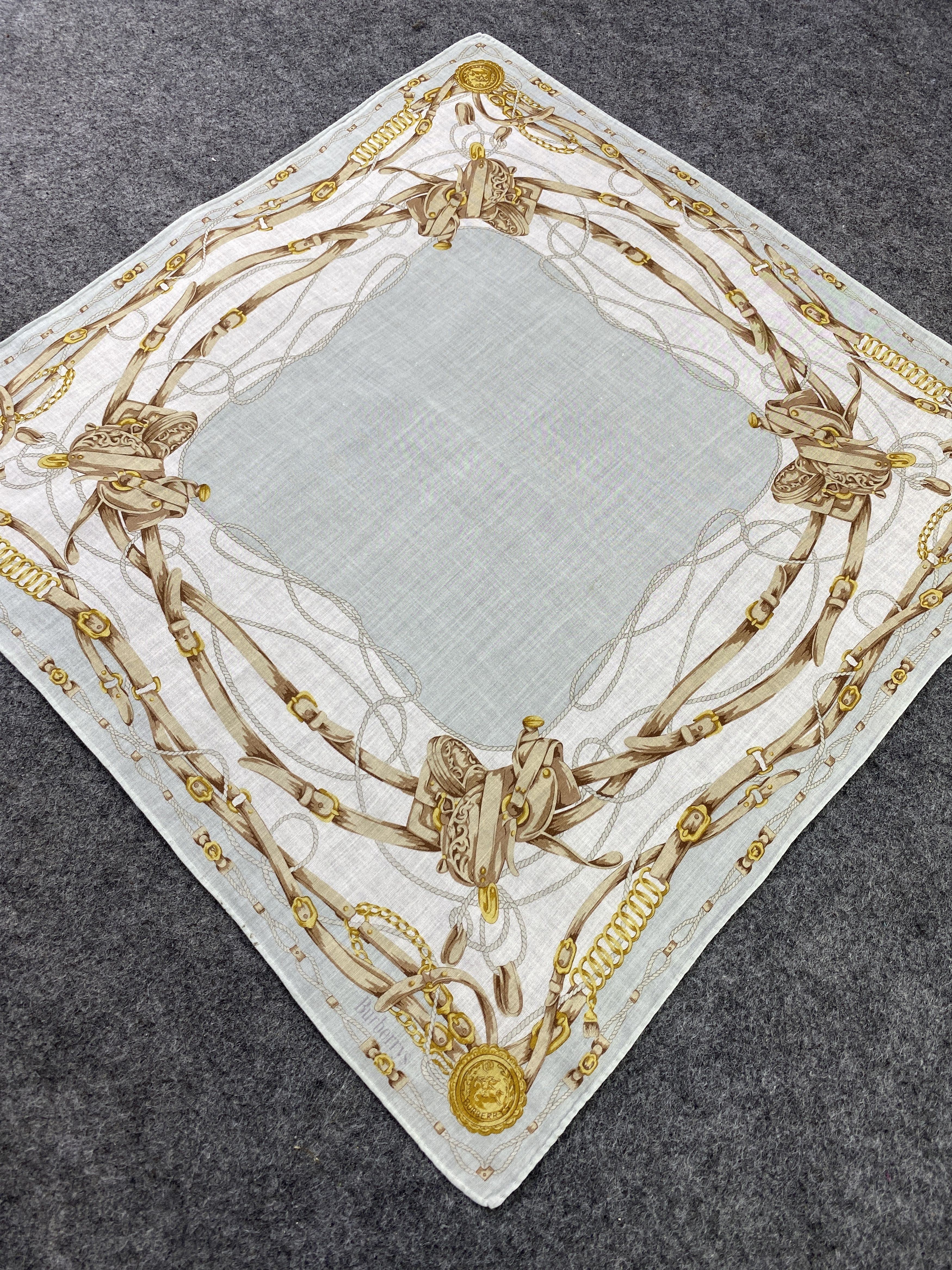 Burberry Burberry Handkerchief / Bandana / Neckerchief-B384 Size ONE SIZE - 4 Thumbnail