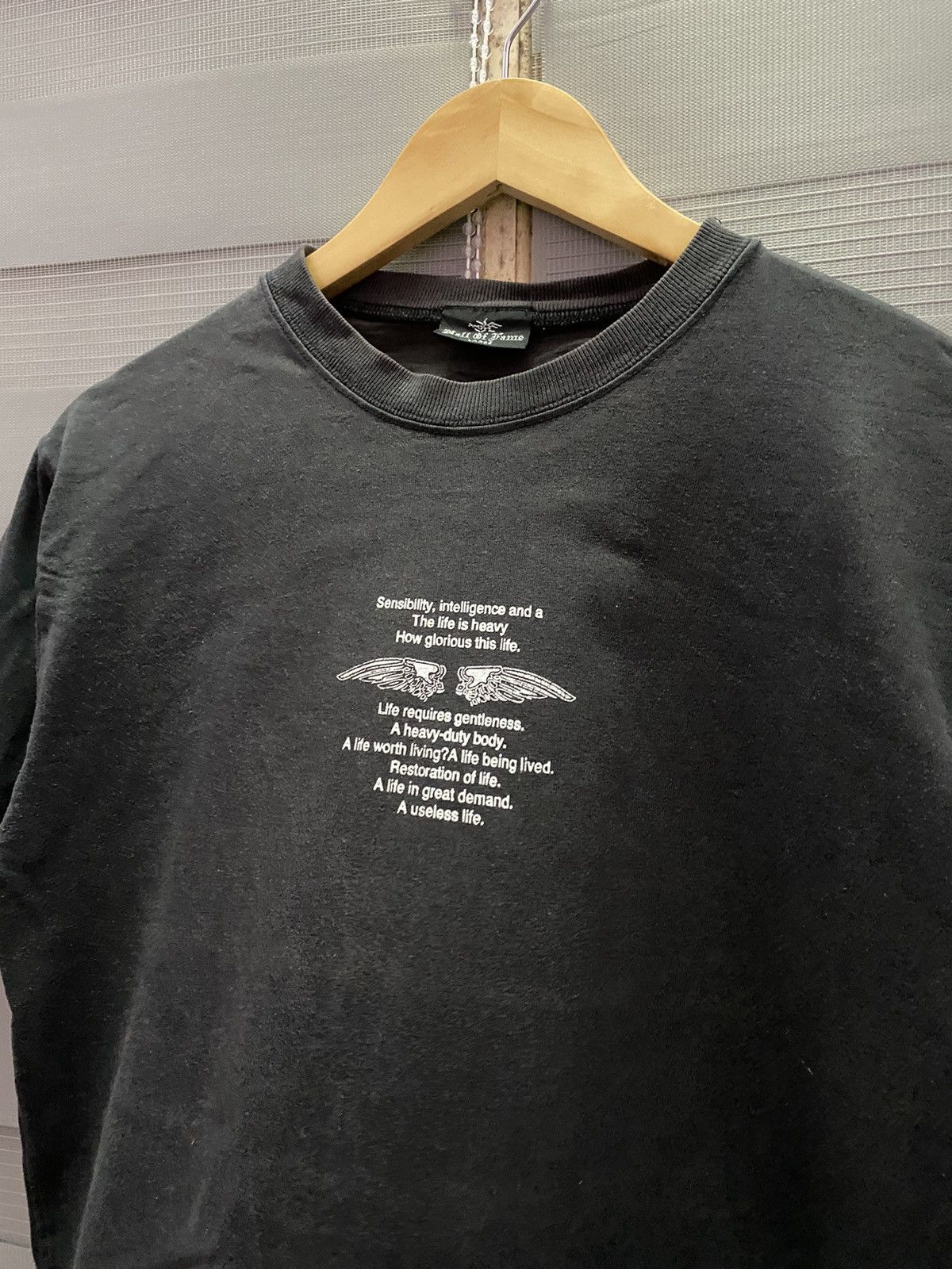 14th Addiction × Affliction × If Six Was Nine Vintage Hall of Fame Wing Poem Wording Tees Size US M / EU 48-50 / 2 - 4 Thumbnail