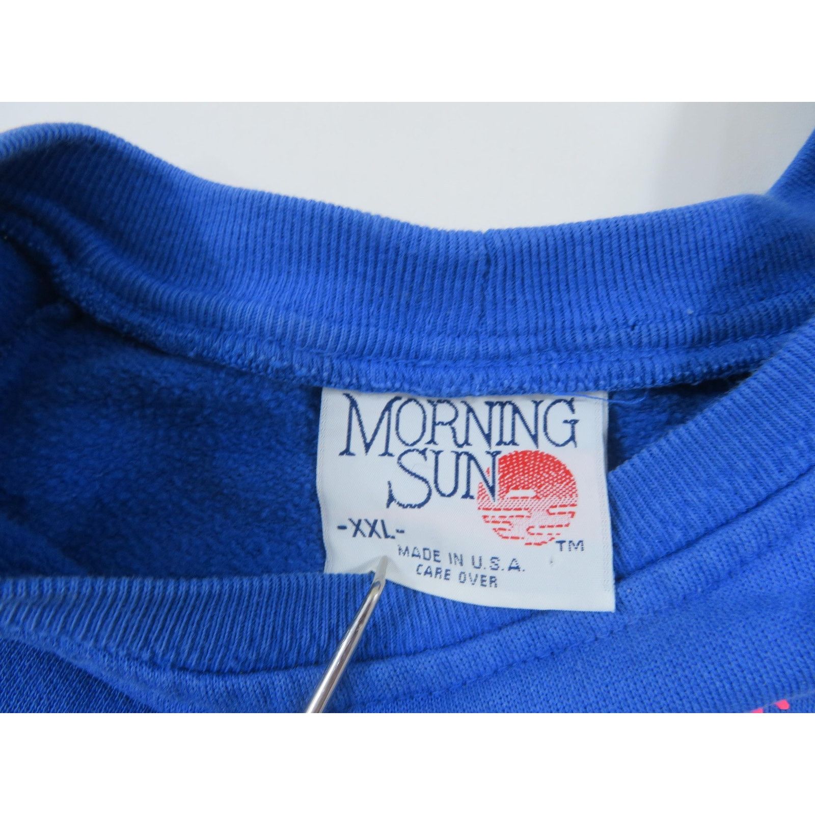 Other Cat Kitten Kitty Sweatshirt, G Johnson Blue Sz XL-2XL? 1990s Size L / US 10 / IT 46 - 5 Thumbnail