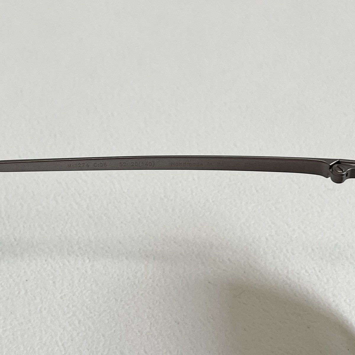 Cutler and Gross Gunmetal Silver Round Lens Sunglasses Size ONE SIZE - 14 Thumbnail