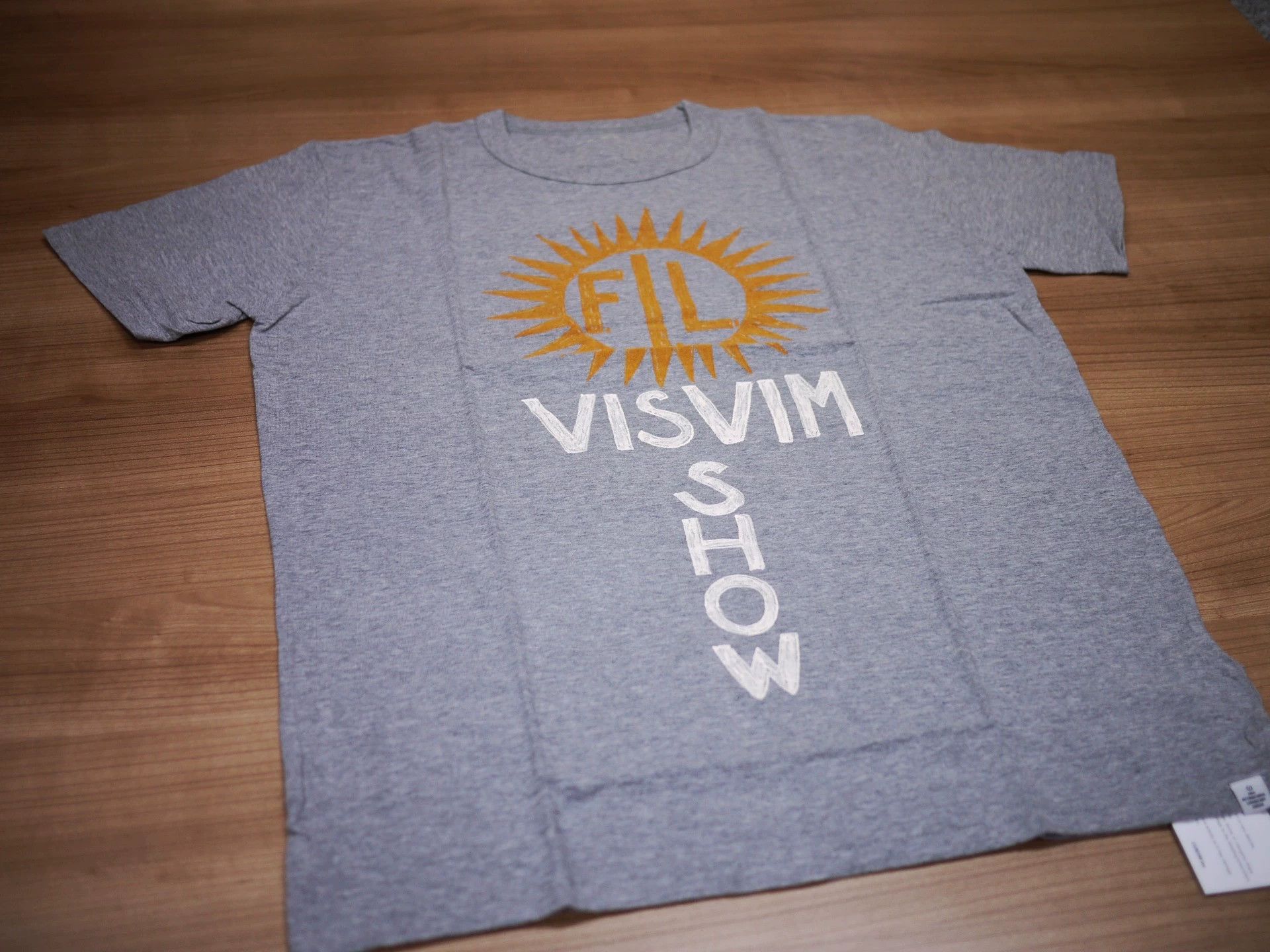 Visvim VISVIM Narrow Crew Tee Black 1 / Grey 3 Size US S / EU 44-46 / 1 - 8 Thumbnail