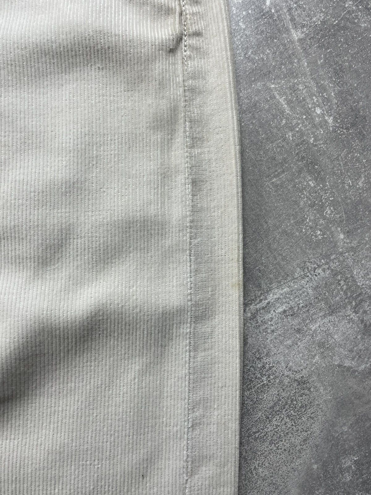 Evisu Evisu Japan Vintage Rare Corduroy Beige Buckle Back Jeans Size 28" / US 6 / IT 42 - 13 Thumbnail