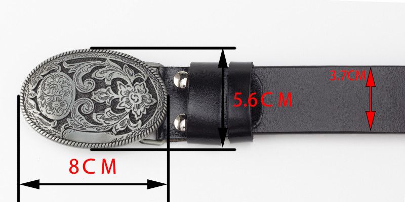 Designer New Design Vintage Belt Riveted Belts Menswear Accessories Size ONE SIZE - 3 Thumbnail