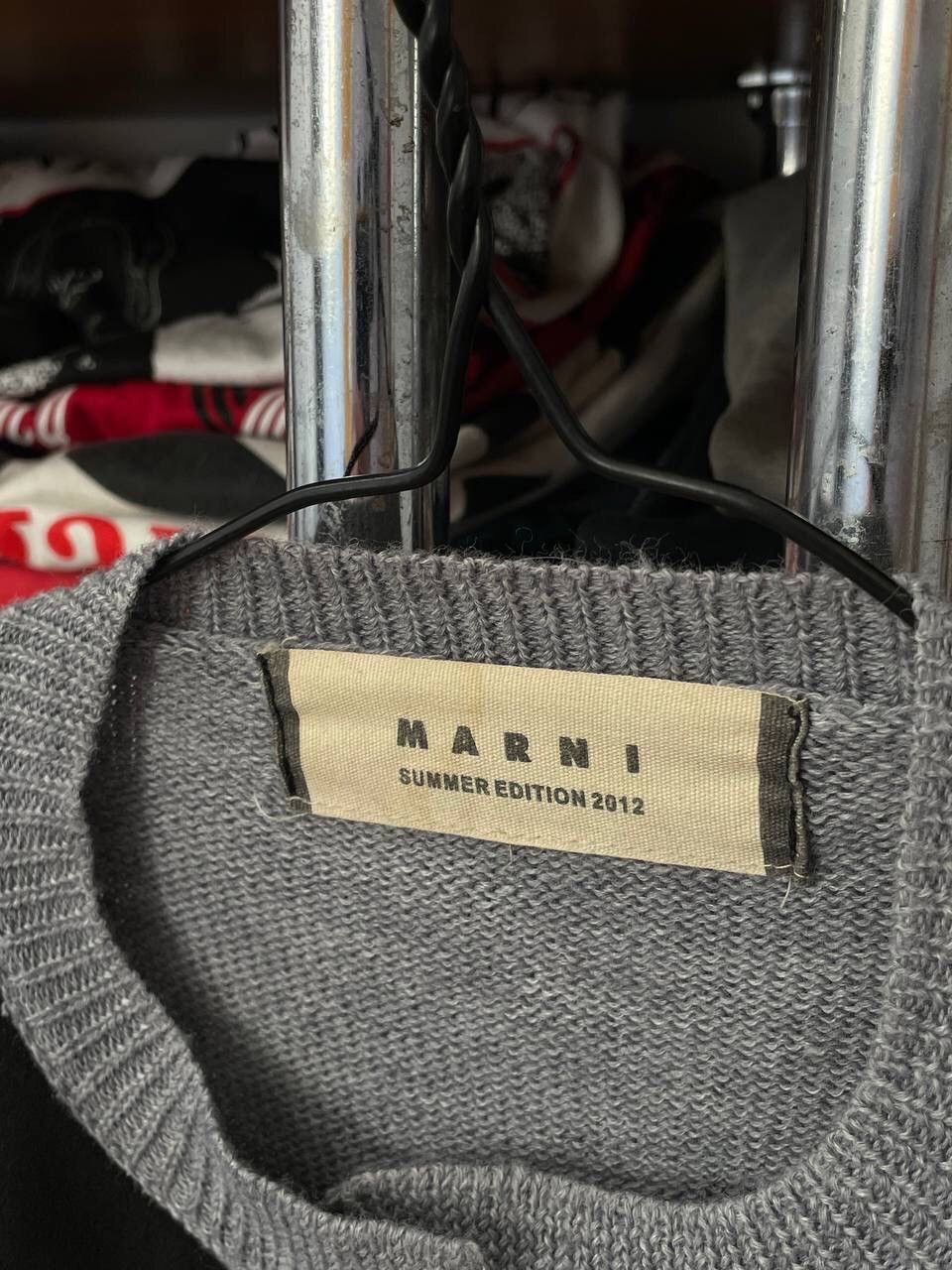 Marni Marni Avant Garde Italian Designer Wool Sweater Size M / US 6-8 / IT 42-44 - 8 Thumbnail